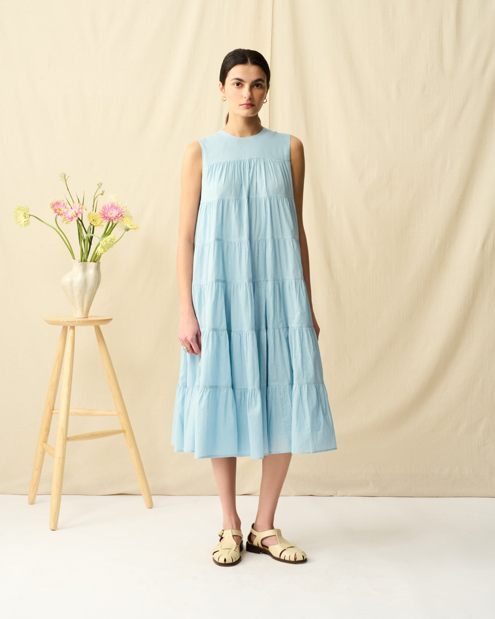 【予約】ミューズのドレス ショート Clear Sky