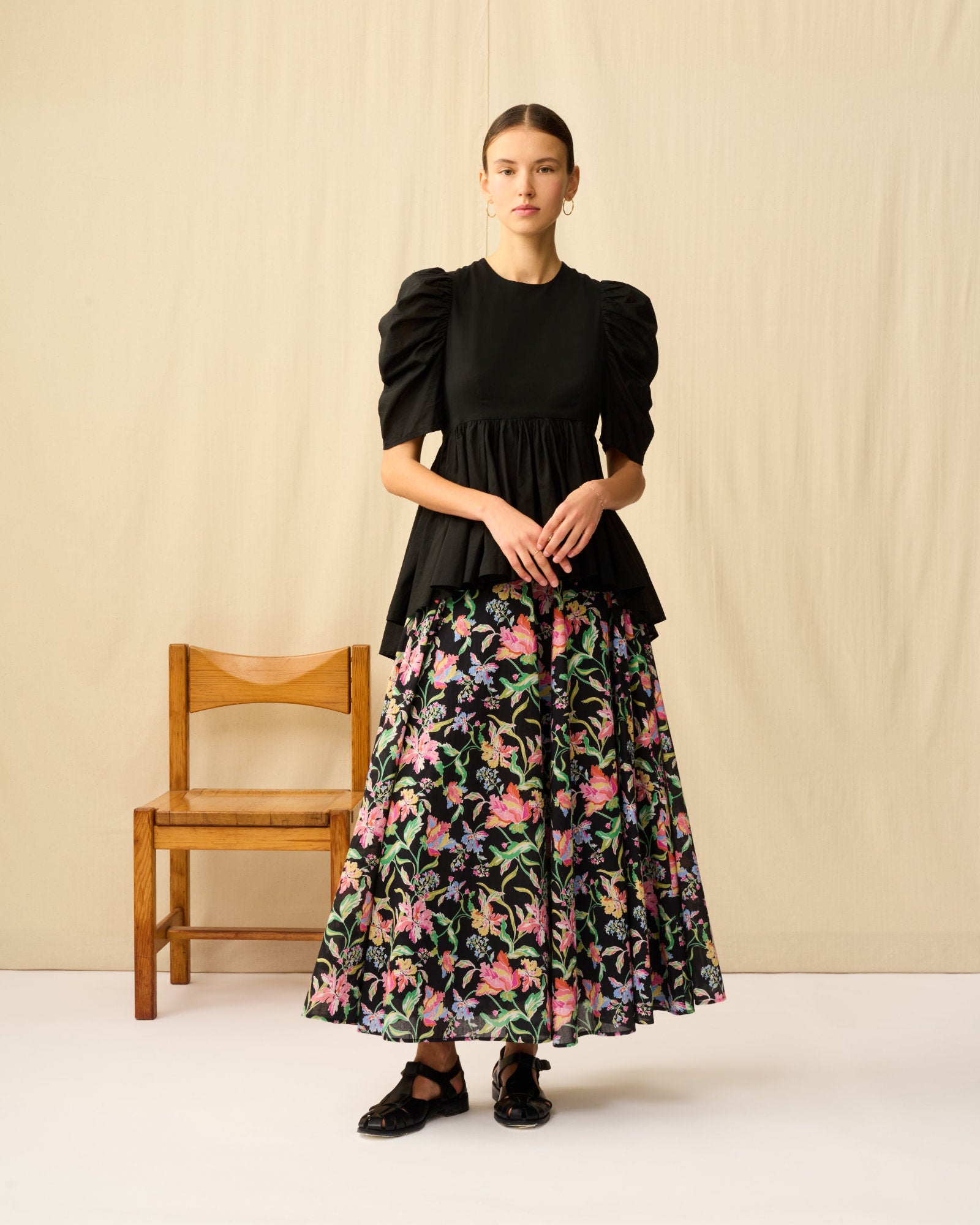 【予約】セレナーデのブラウス Onyx