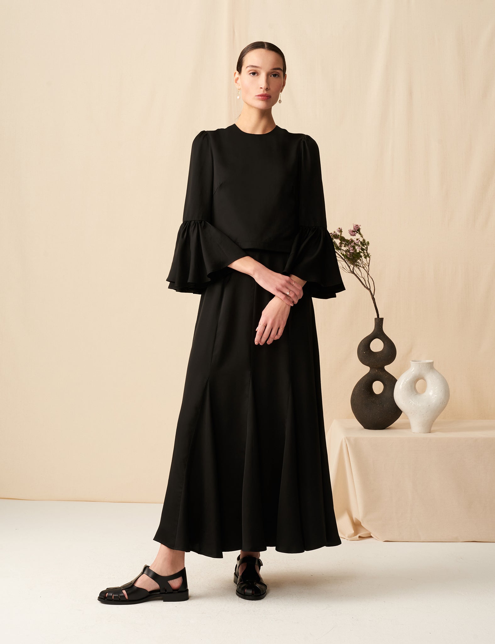 マリハ シティードレス スノードロップのブラウス