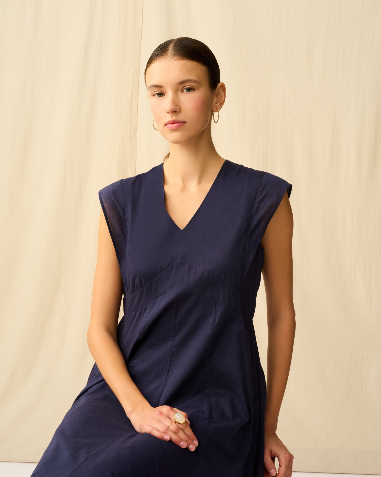 【予約】夏の月のドレス Midnight Ocean