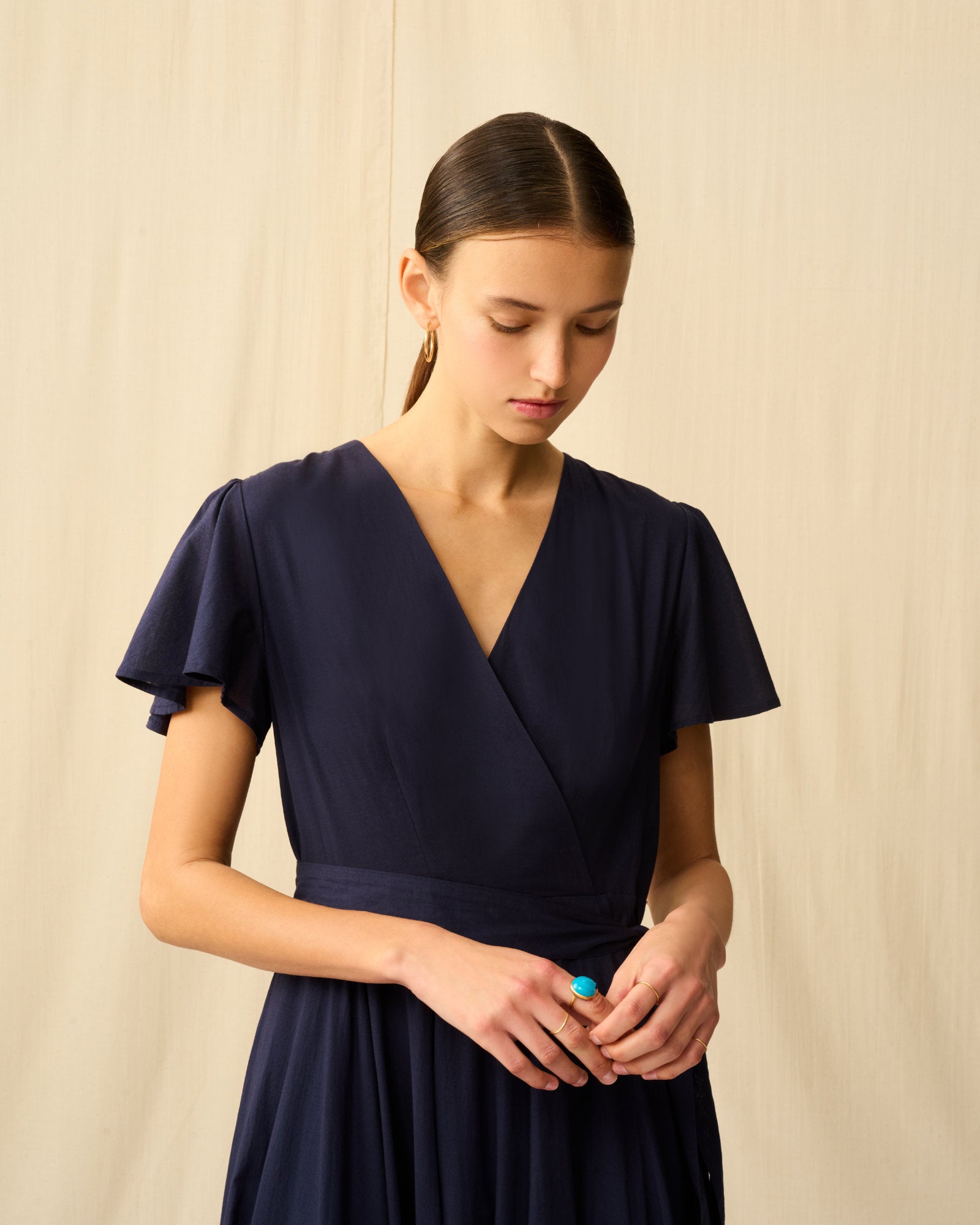 【予約】マドモアゼルのドレス Midnight Ocean