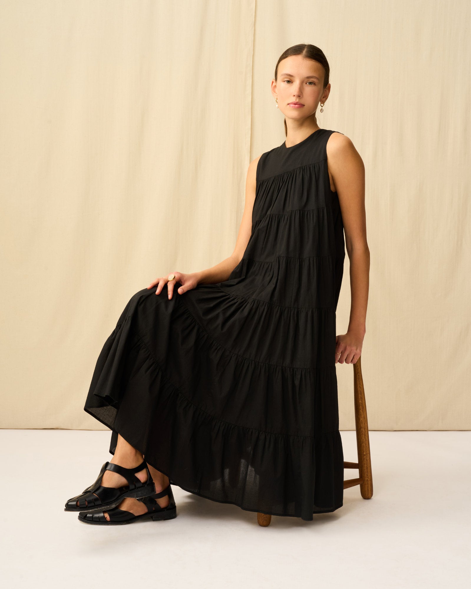 【予約】ミューズのドレス ショート Onyx