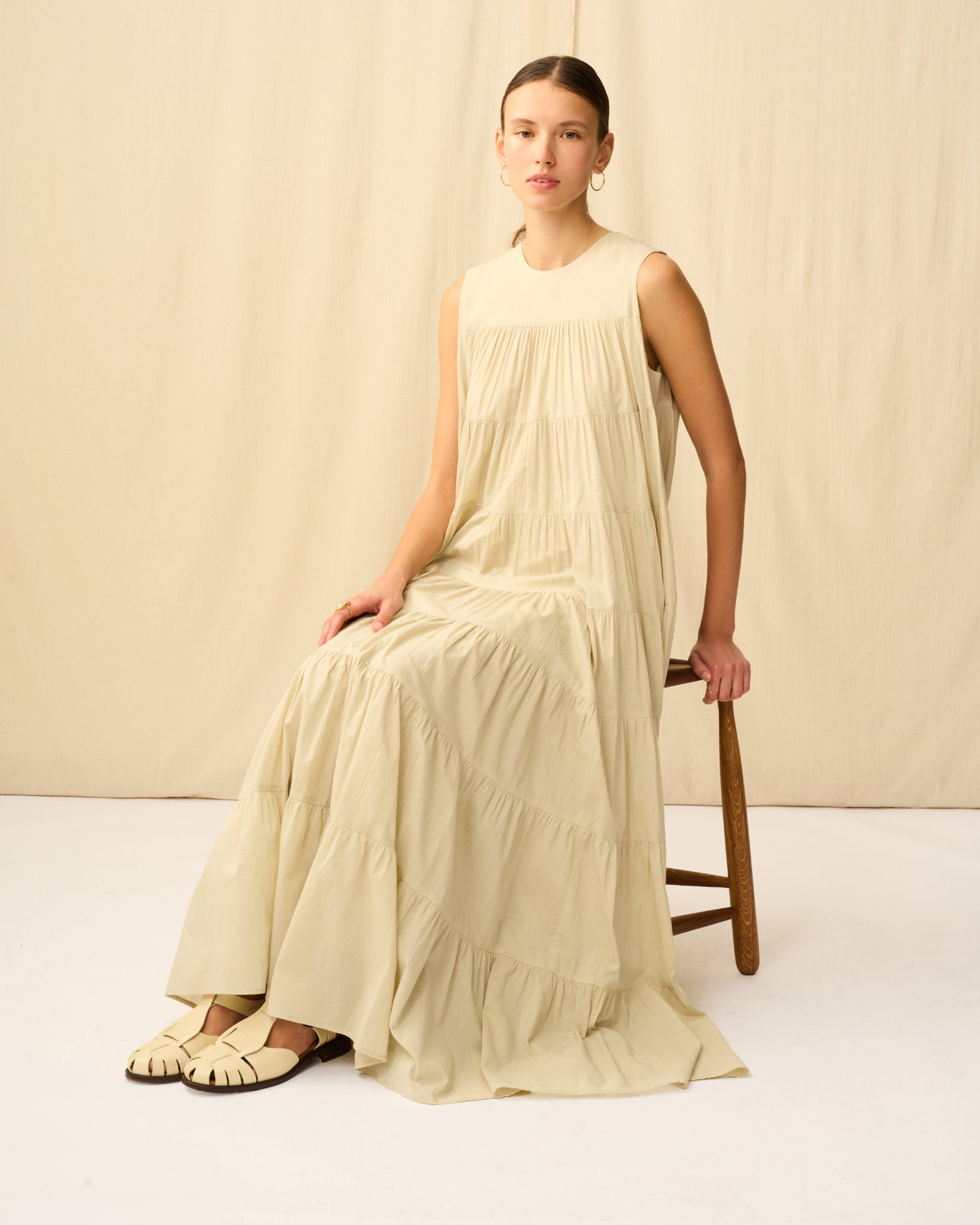 【予約】ミューズのドレス Champagne