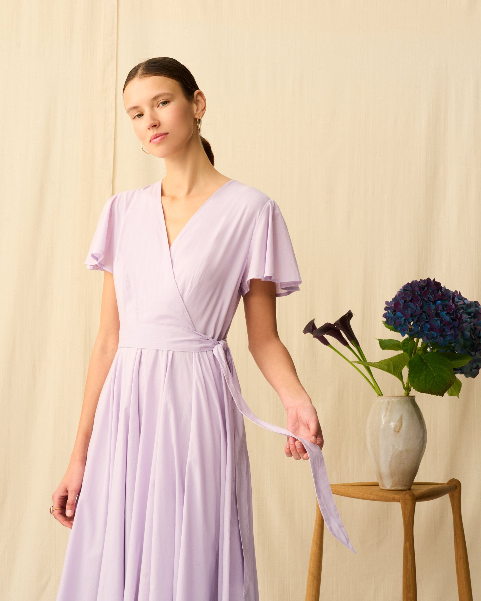 【予約】マドモアゼルのドレス Spring Violet