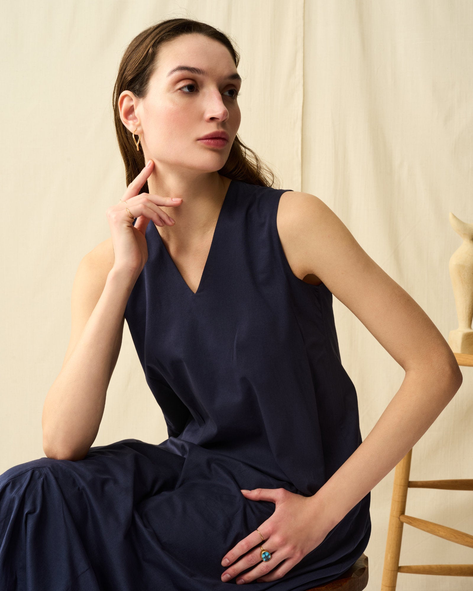 【予約】夏の月影のドレス Midnight Ocean