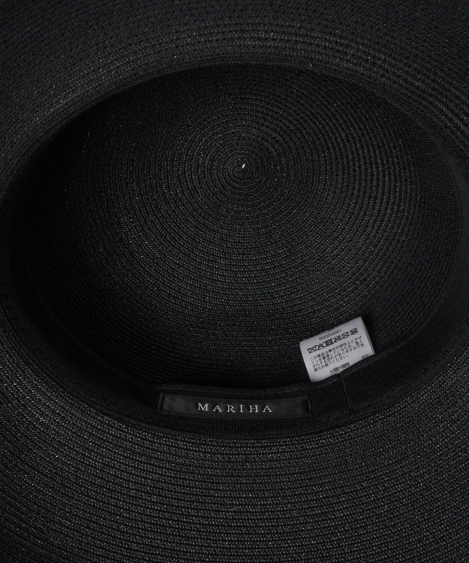 【予約】レディのハット Short Brim Black