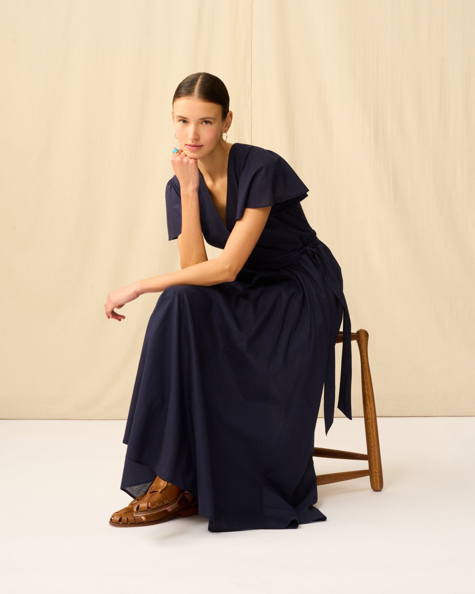 【予約】マドモアゼルのドレス Midnight Ocean