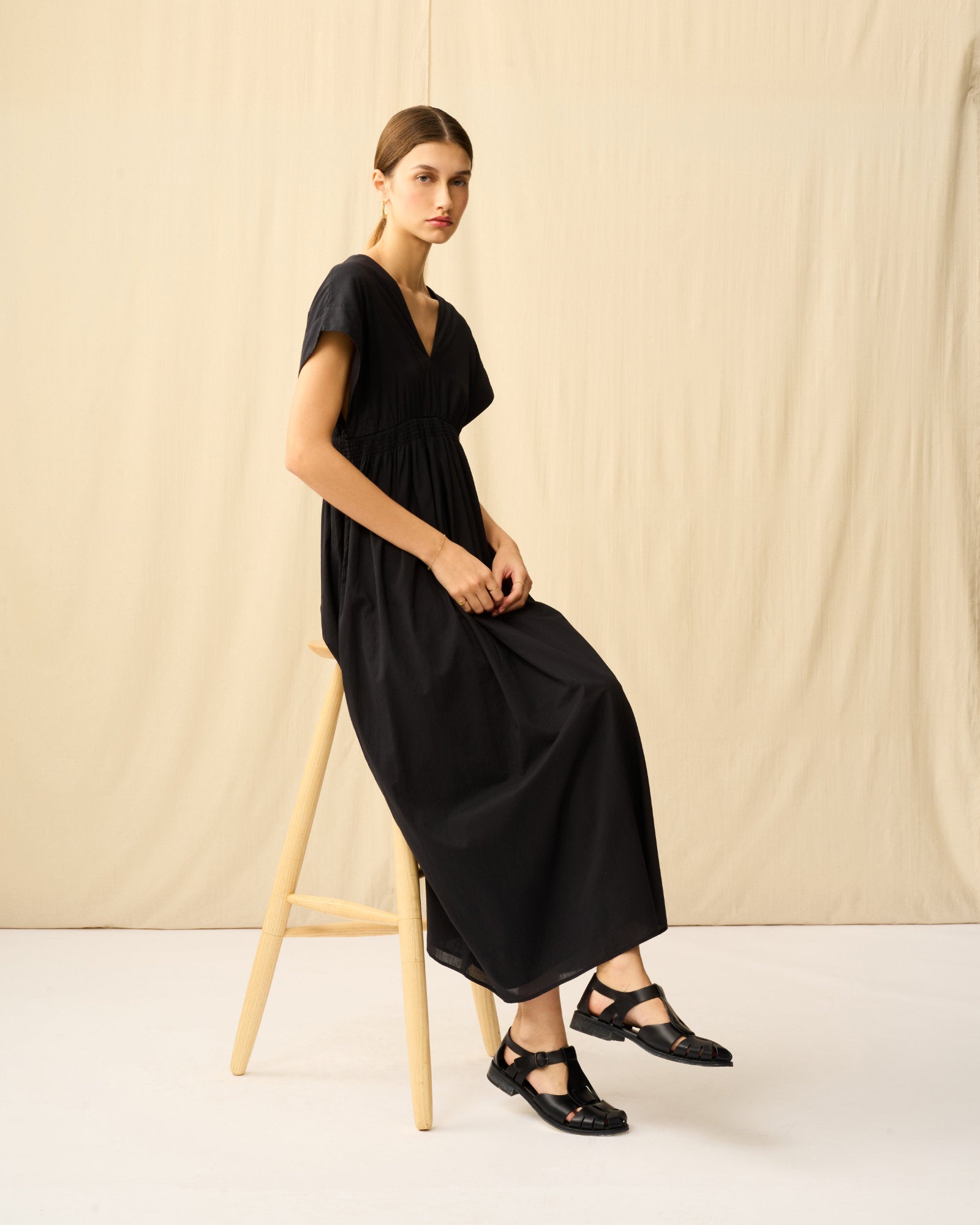 【予約】夏の光のドレス Onyx