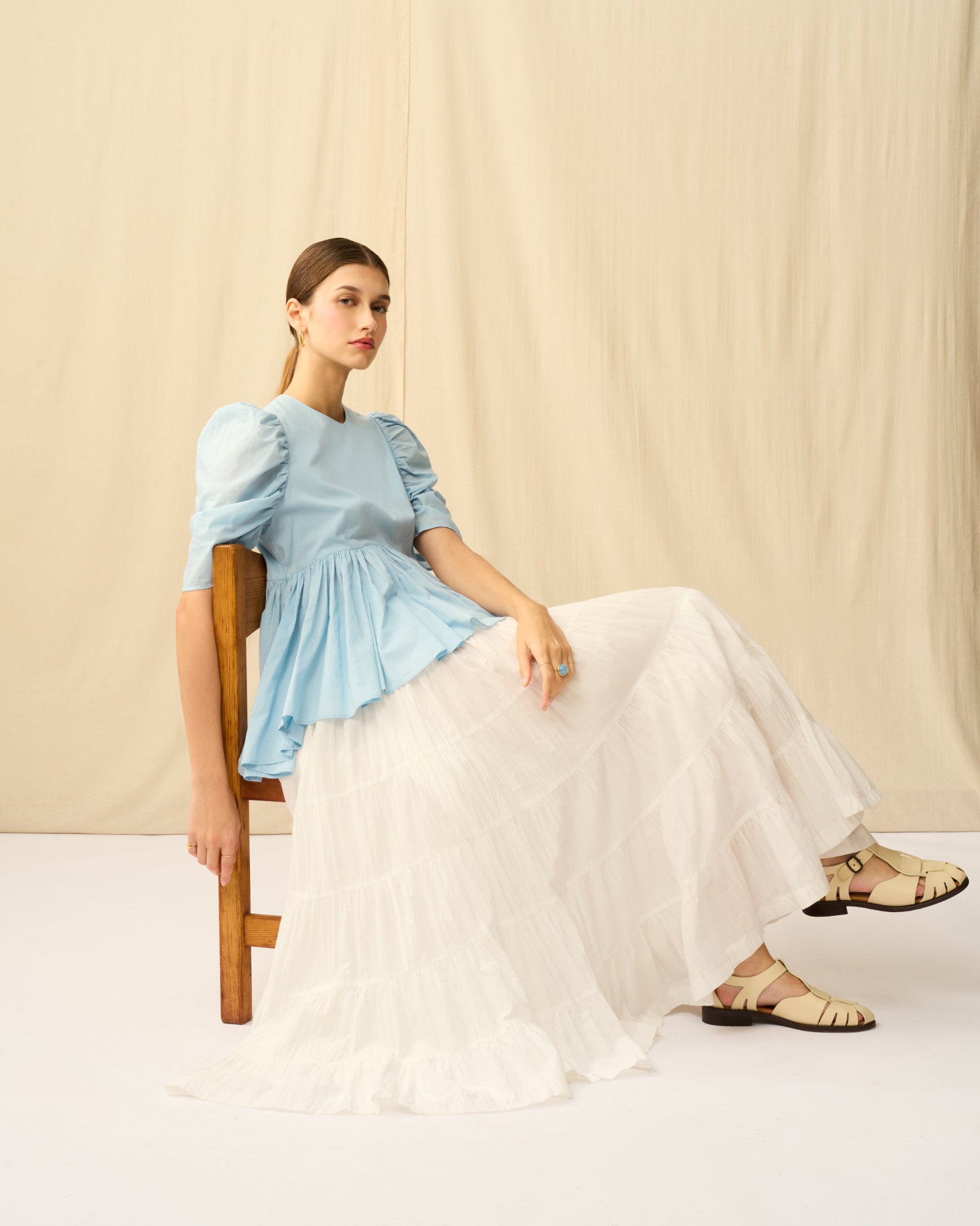 【予約】セレナーデのブラウス Clear Sky