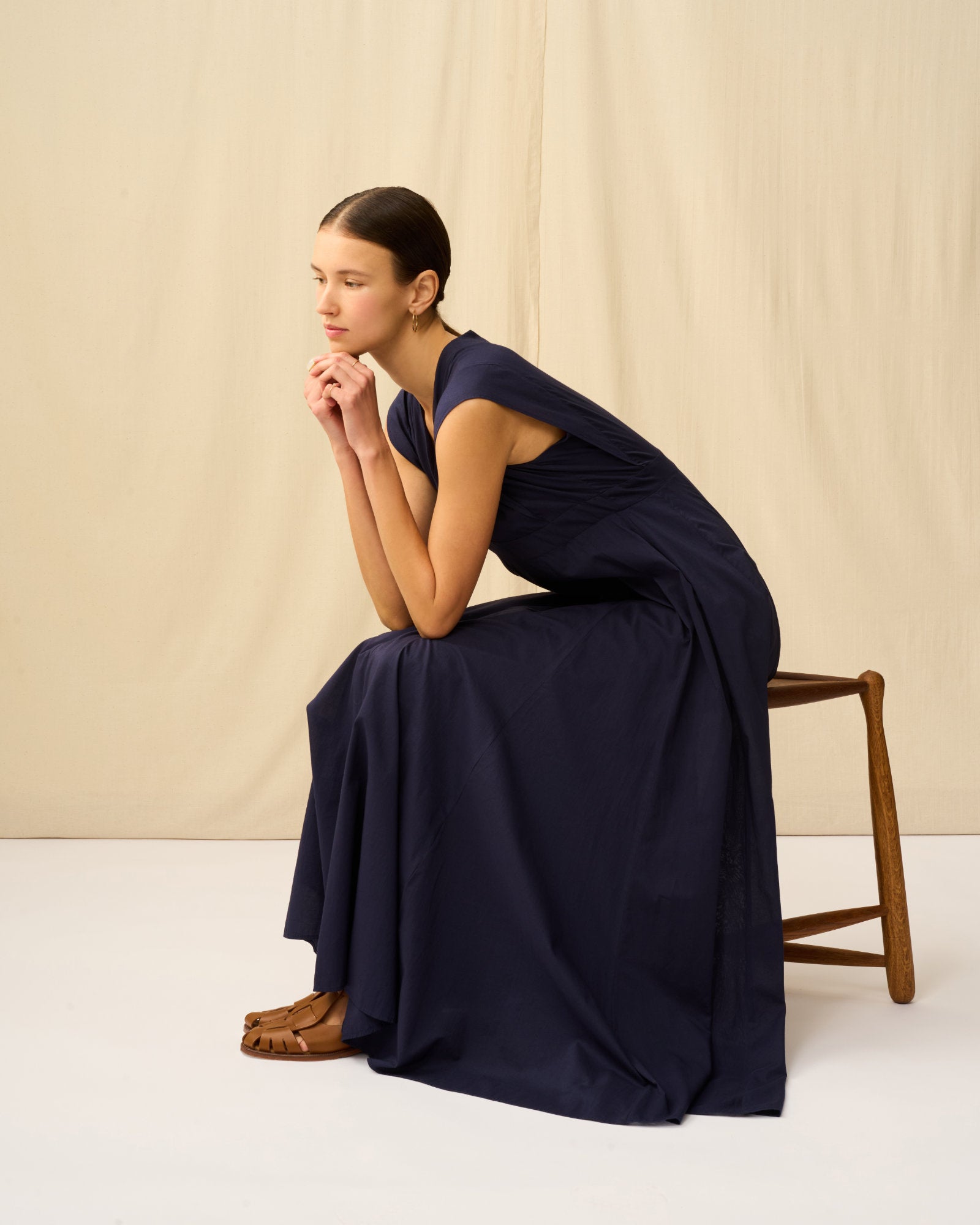 【予約】夏の月のドレス Midnight Ocean