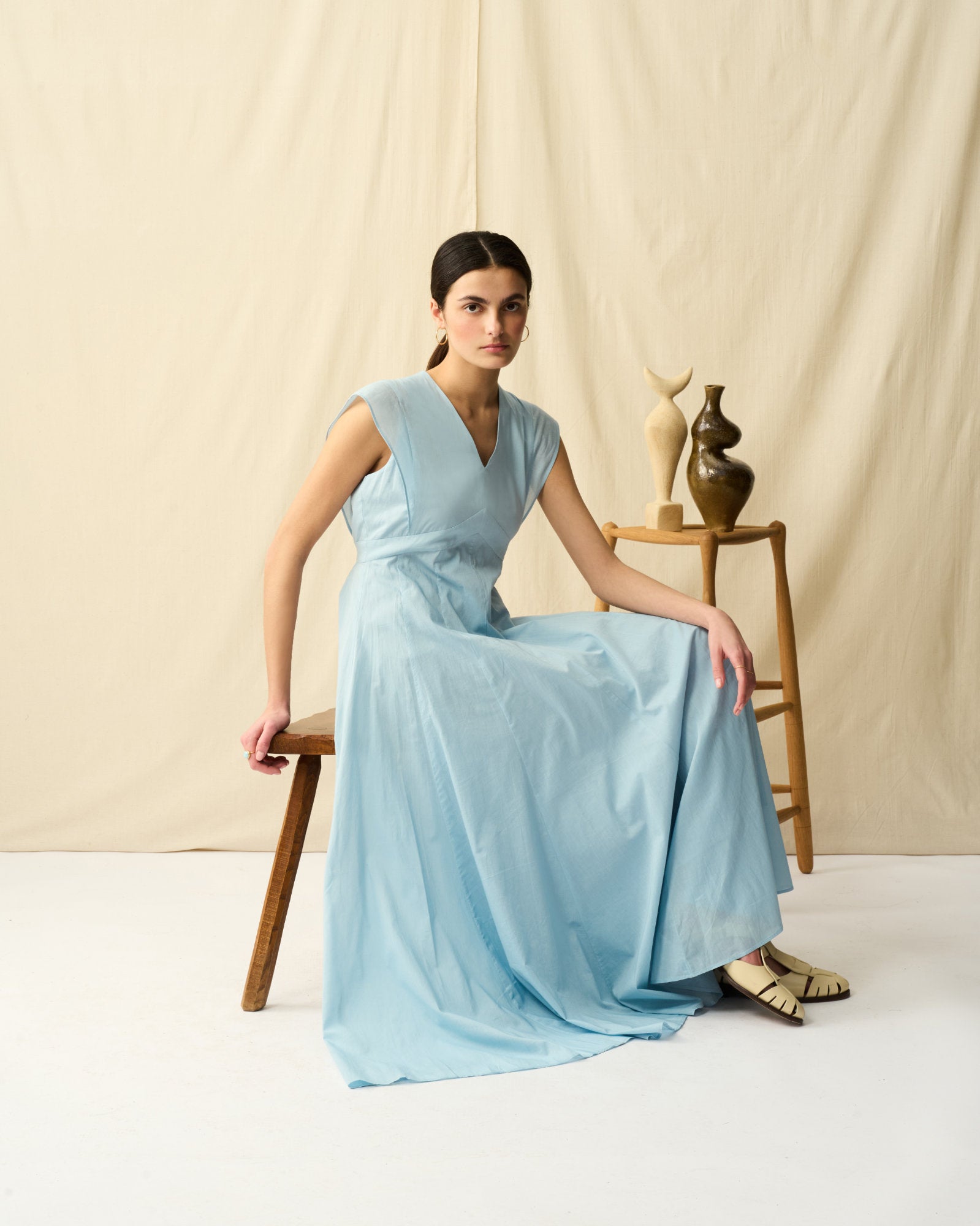 【予約】夏の月のドレス Clear Sky