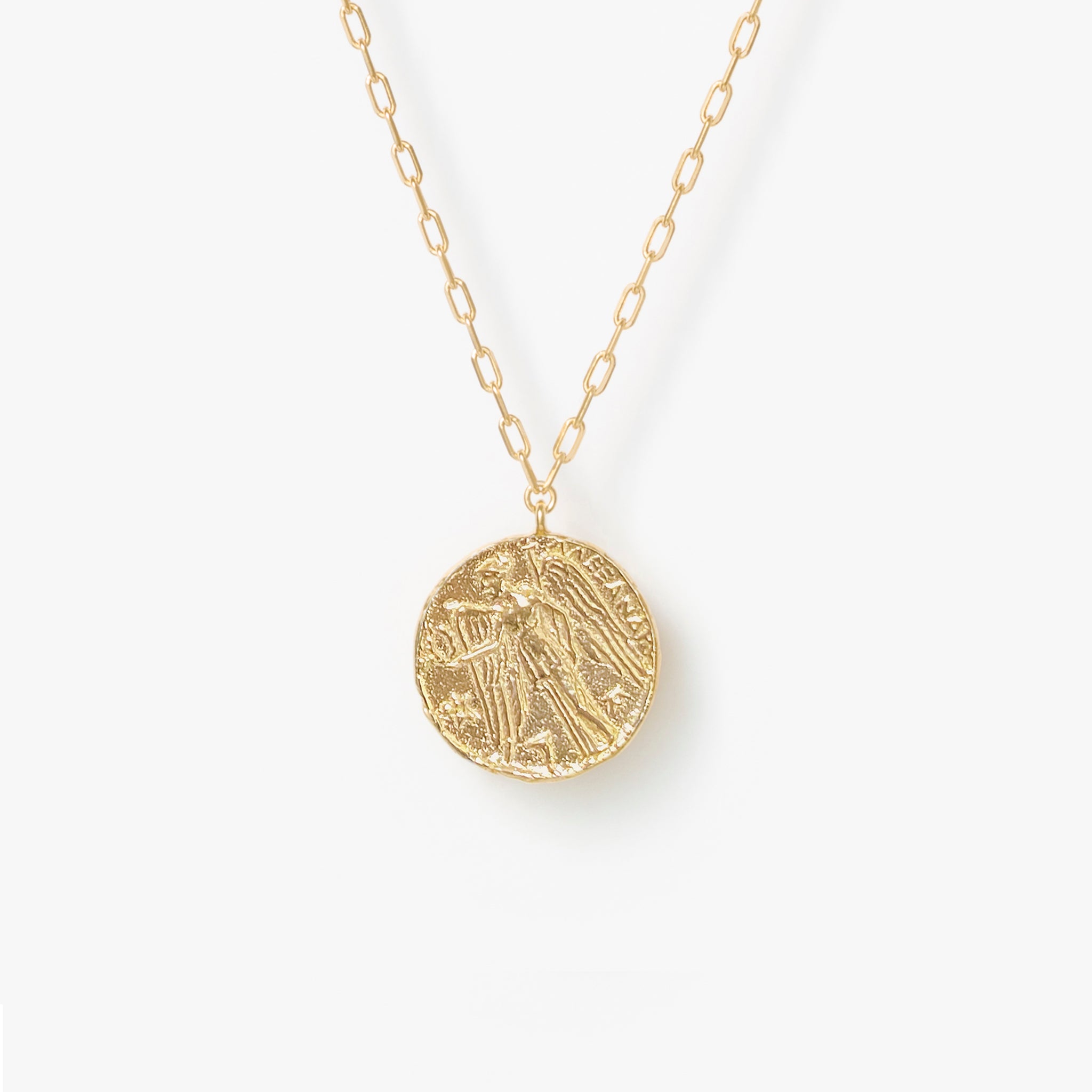 Ancient Memories ネックレス Athena/Angel レクタングルチェーン45cm【SV925】