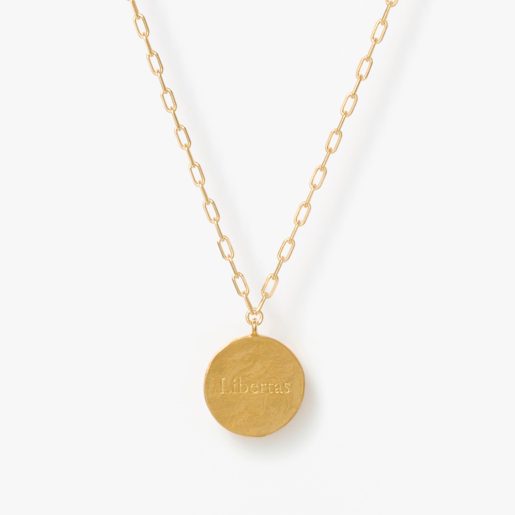 Ancient Memories ネックレス Pegasus レクタングルチェーン60cm (ゴールドカラー)【SV925】