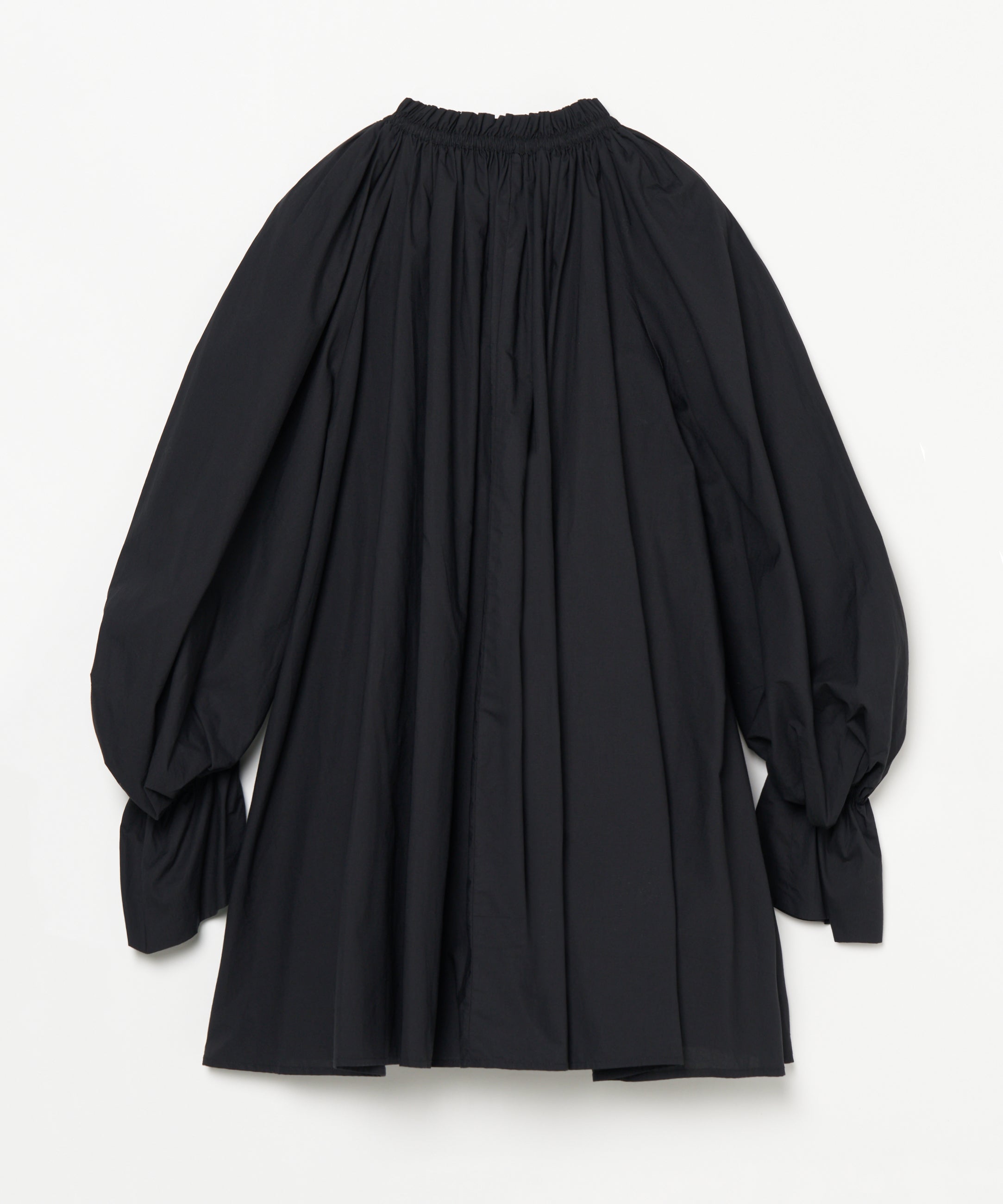 秋の花のブラウス Onyx
