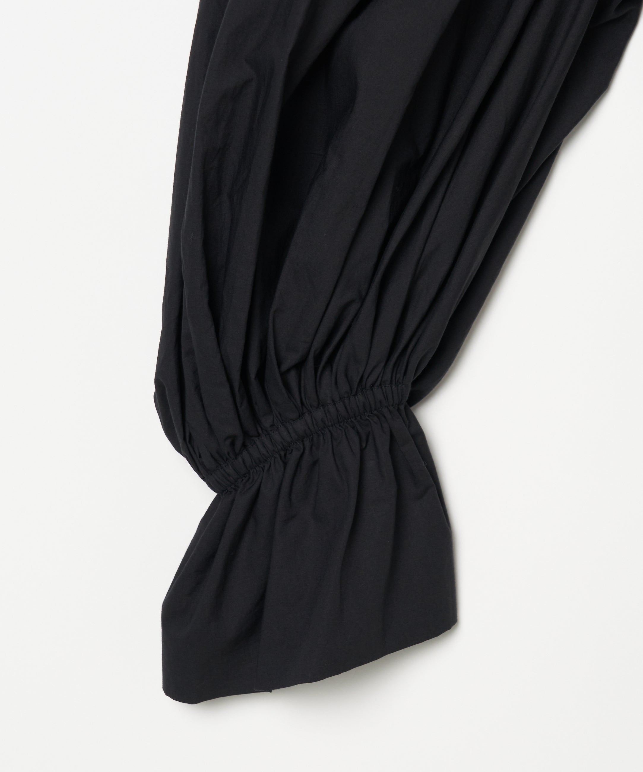 秋の花のブラウス Onyx