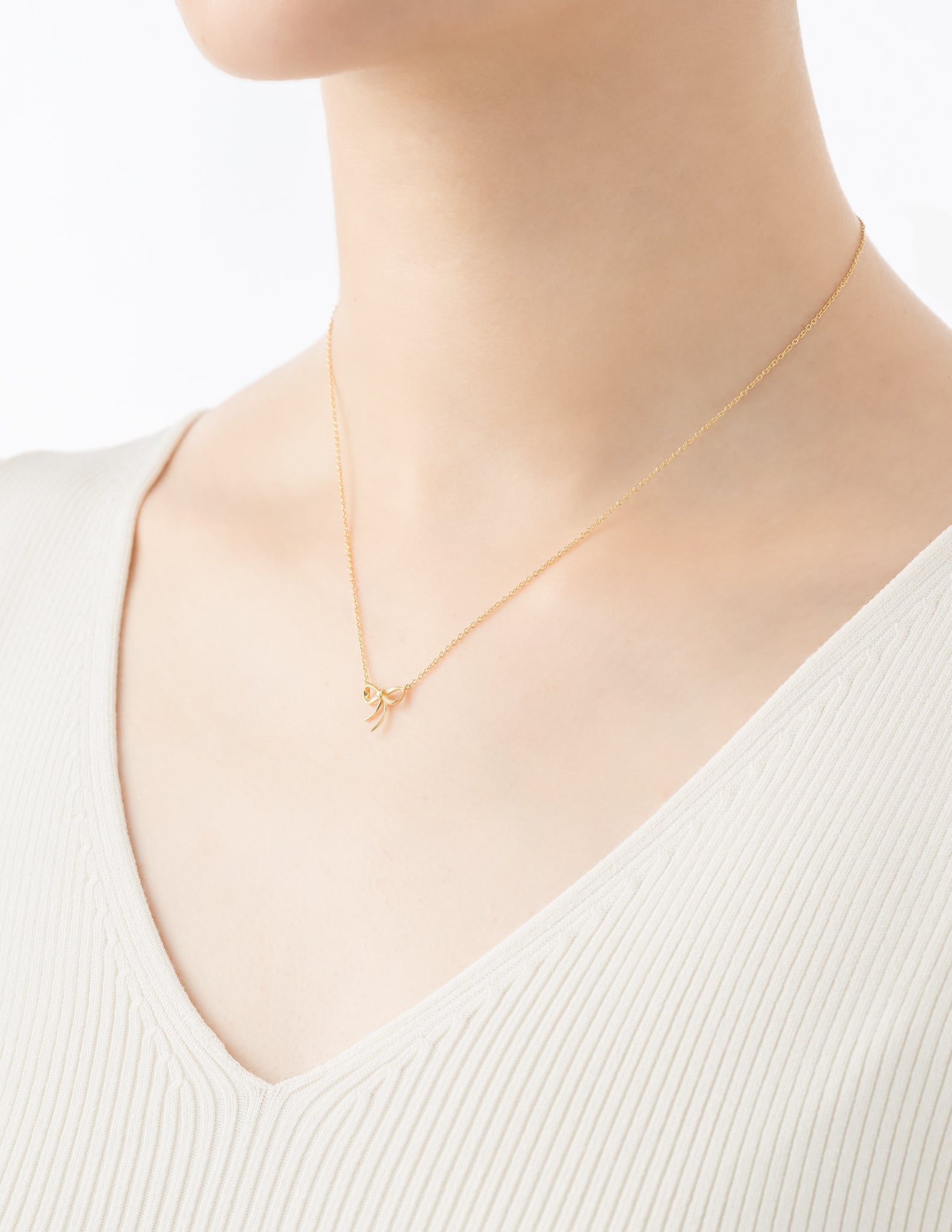 Destiny ネックレス 40cm (ゴールドカラー)【SV925】