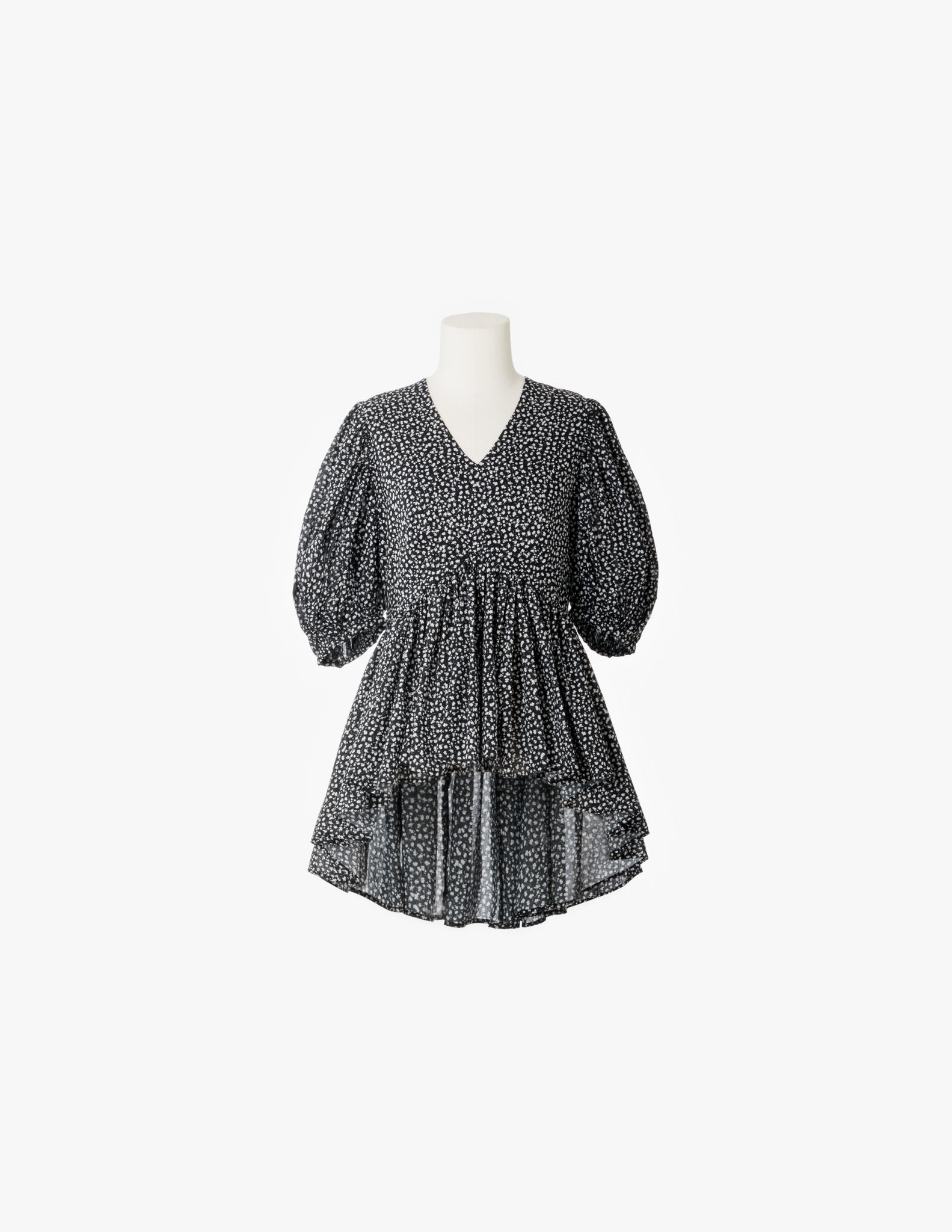 【予約】<br>ラストダンスのブラウス <br>Baby Daisies/Black