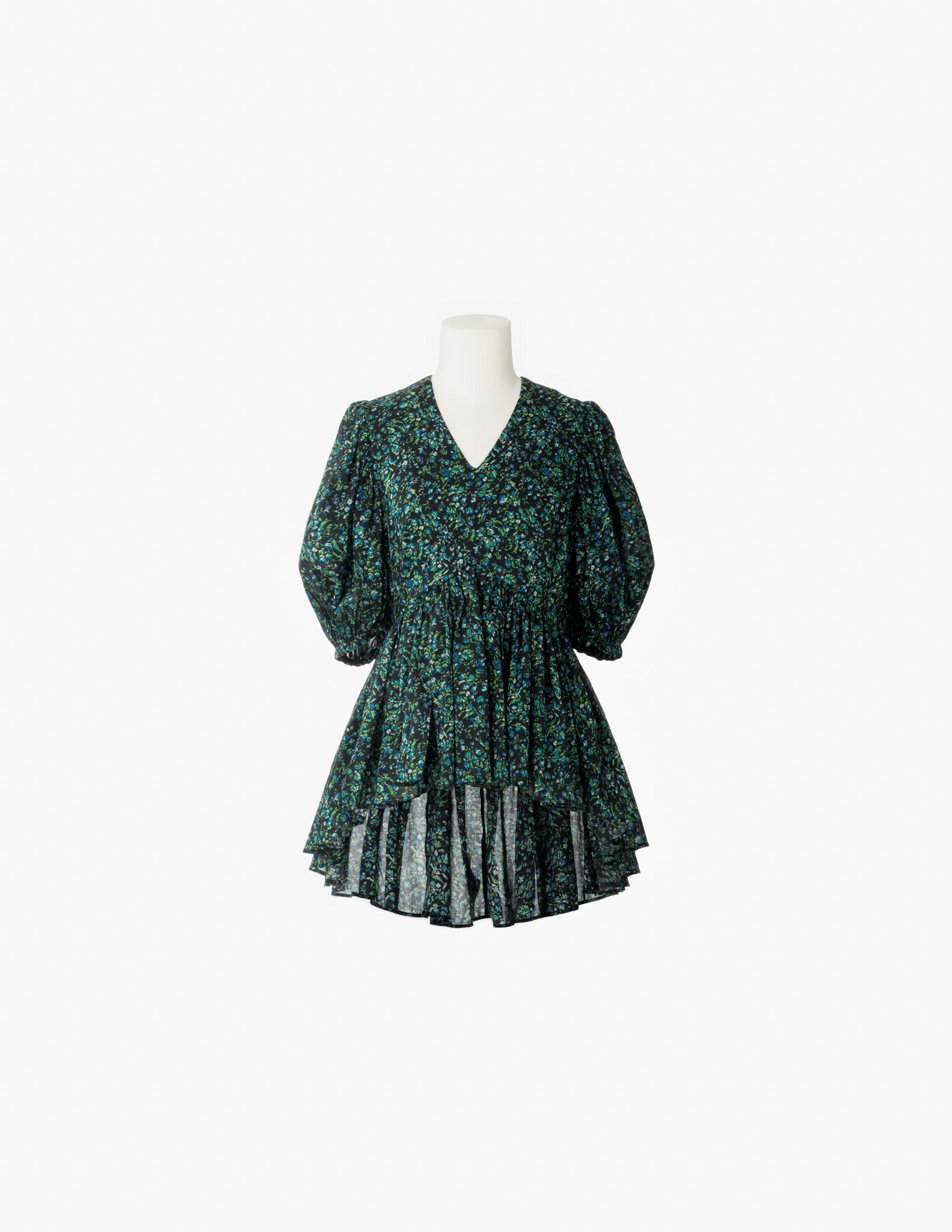 【予約】<br>ラストダンスのブラウス <br>Blossom Song/Blue&Black