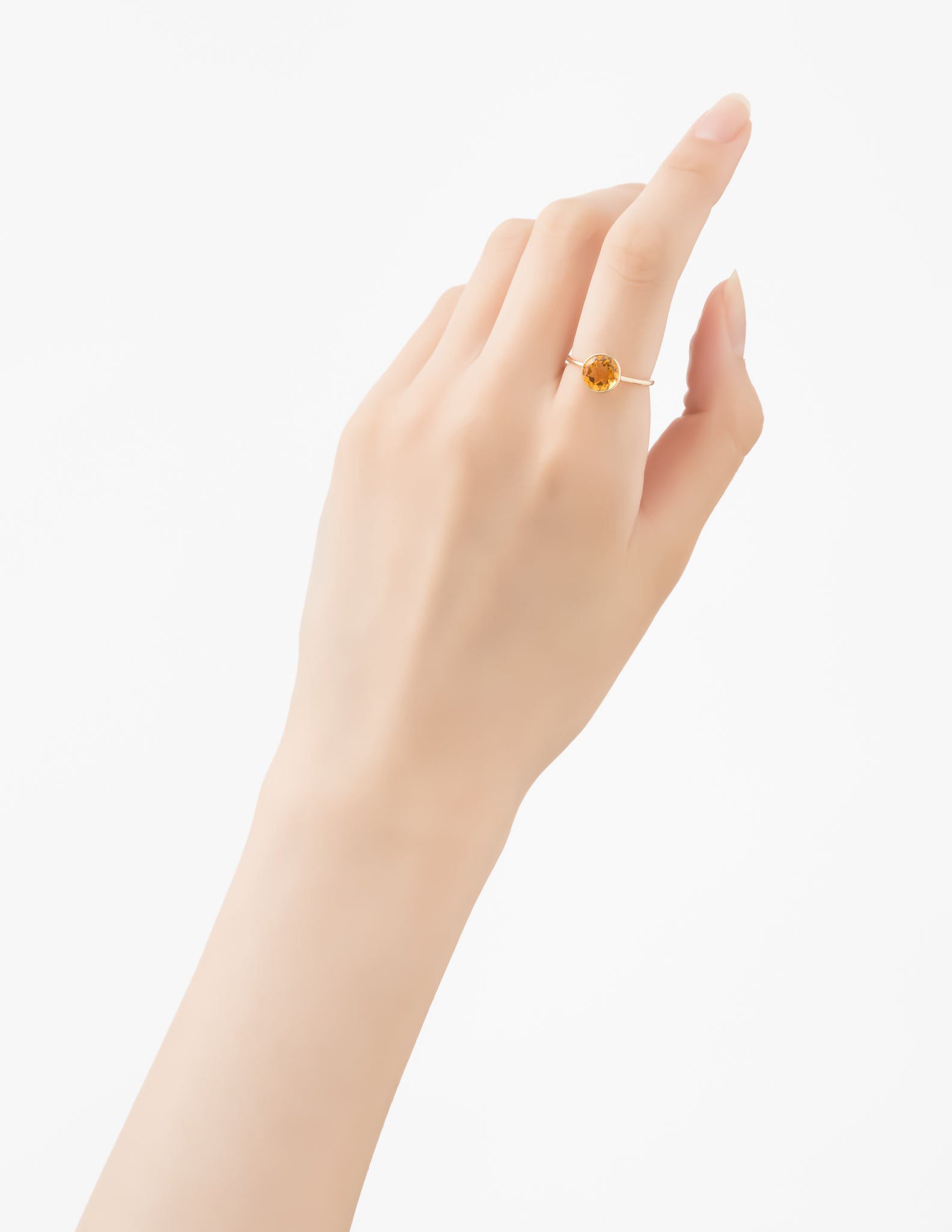 マリハ Light Dreams リング シトリン K18YG