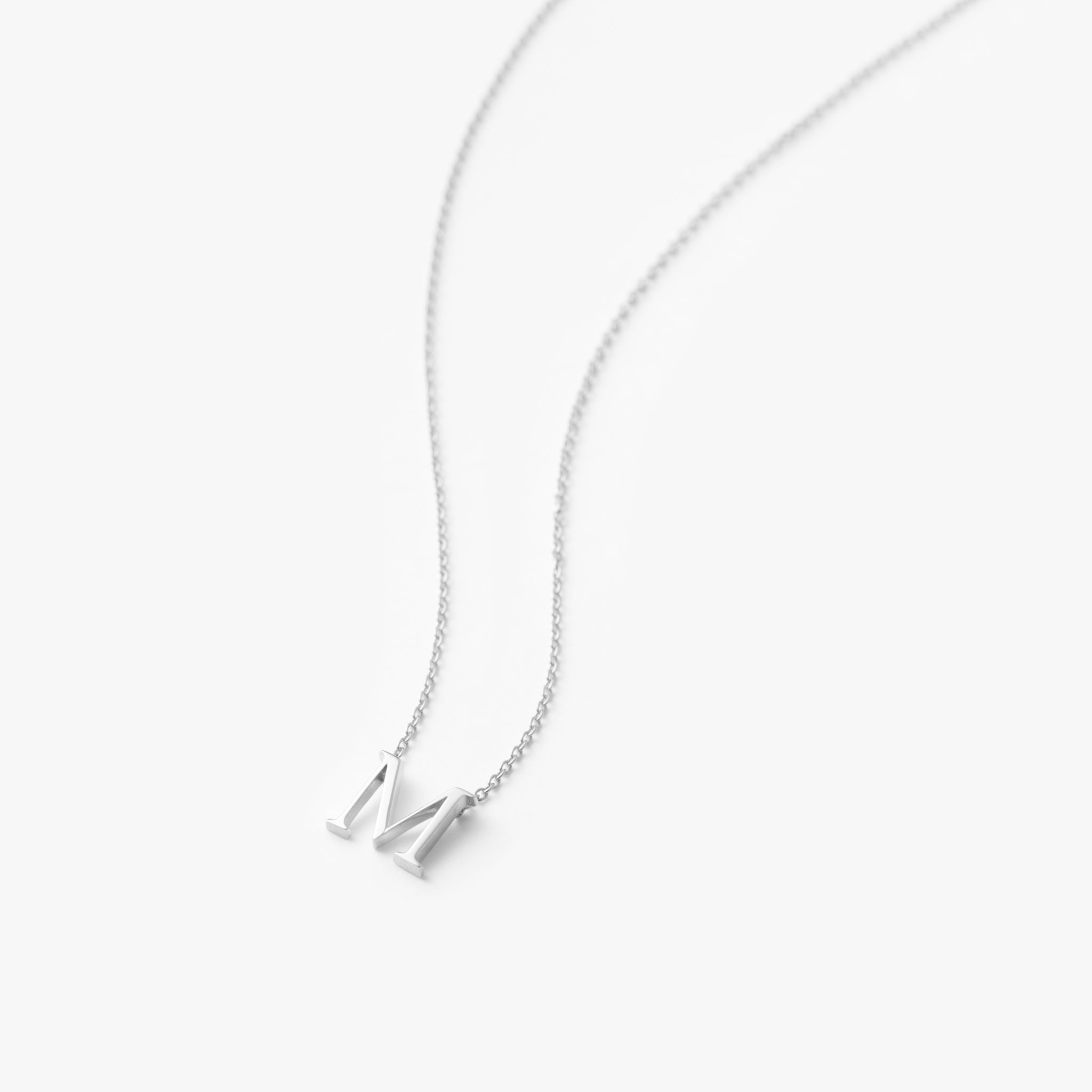 【オーダー商品】My Letters Silver ネックレス<M>50cm (シルバーカラー)【SV925】