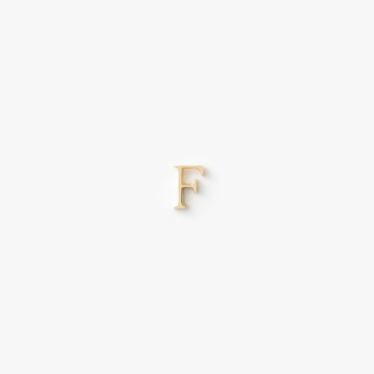 My Letters スタッドピアス<F>(片耳) 【K18YG】