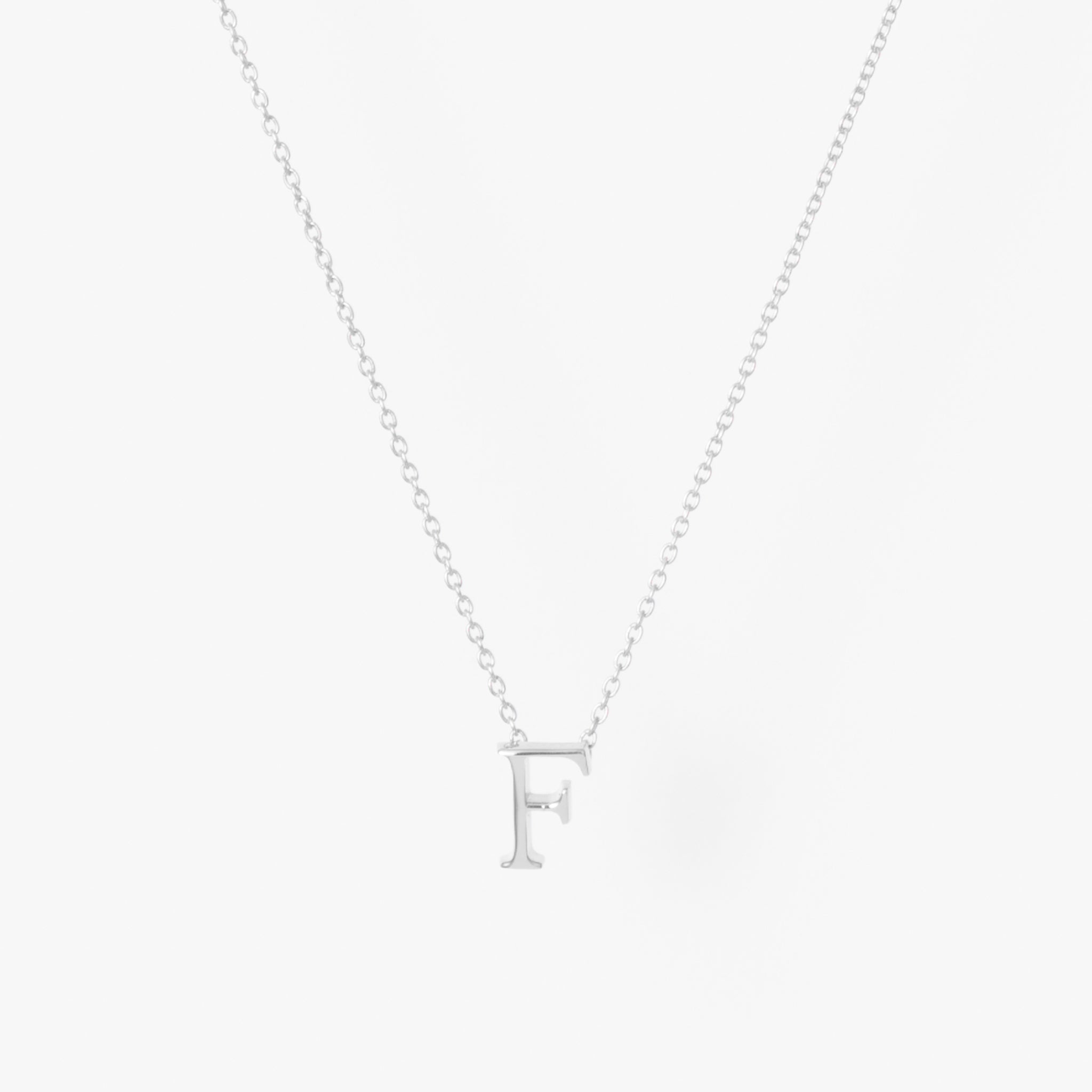 【オーダー商品】My Letters Silver ネックレス<F>50cm (シルバーカラー)【SV925】