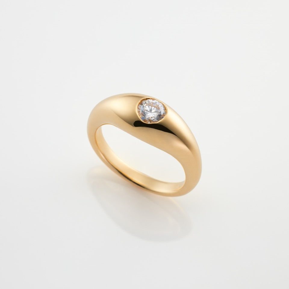 Mystic Orbs Gold リング ダイヤモンド