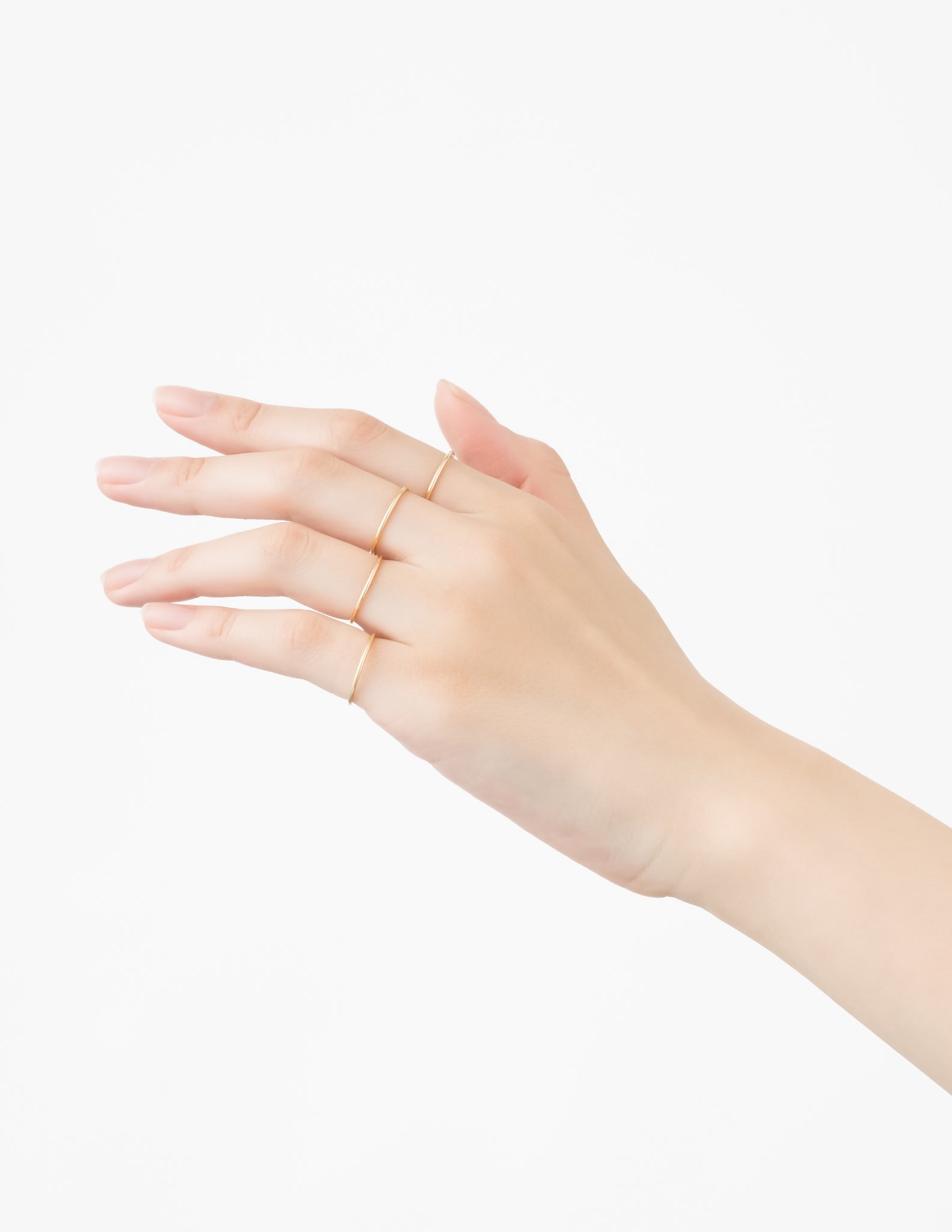 願い事 リング シャイン【K18YG】