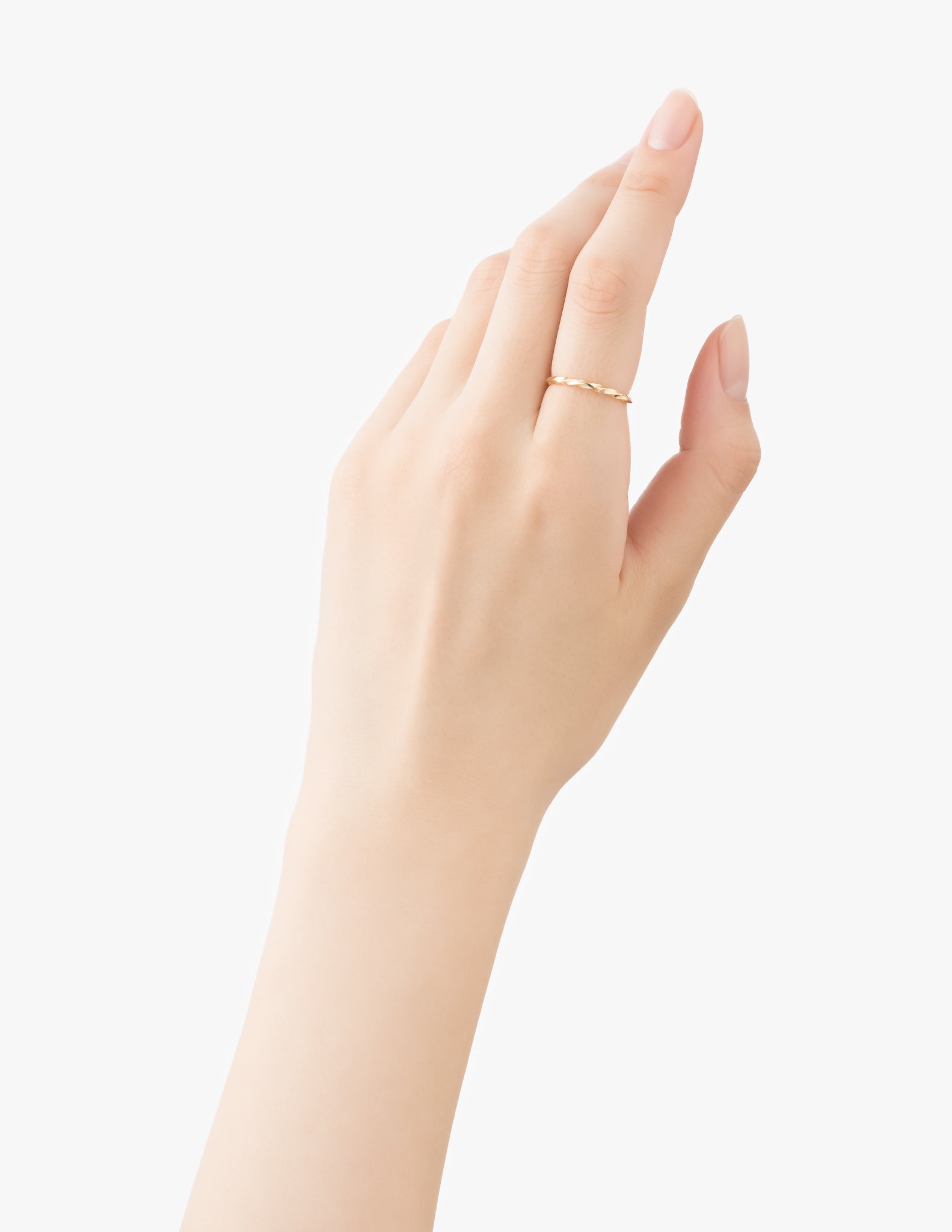 マリハ 願い事 リング ツイスト K18YG