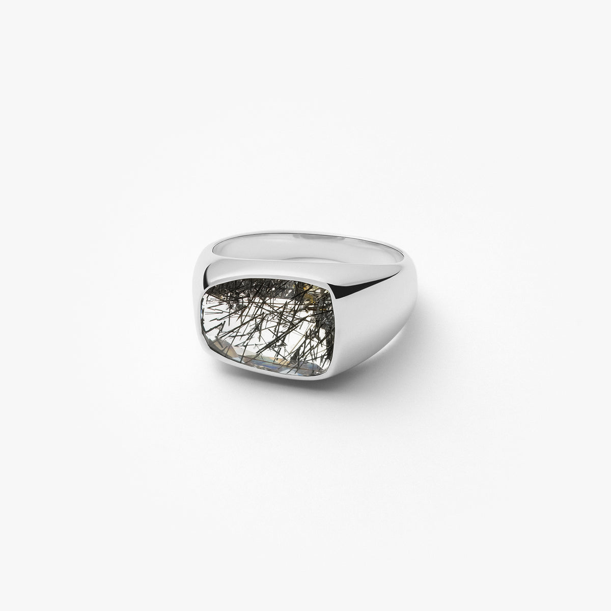 MARIHA(マリハ) Organic Gems リング ブラックルチルクォーツ SV925 