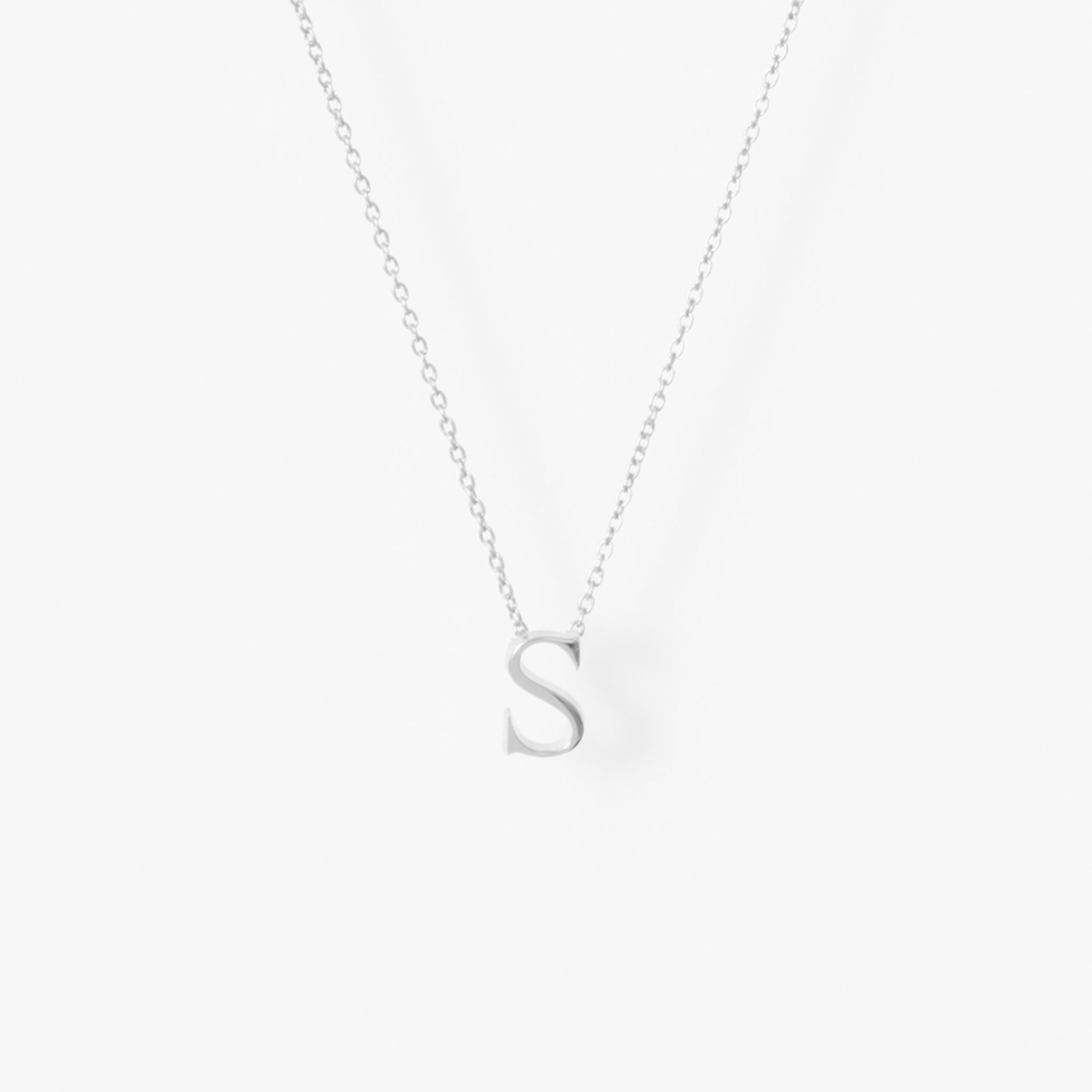 My Letters Silver ネックレス<S>40cm (シルバーカラー)【SV925】