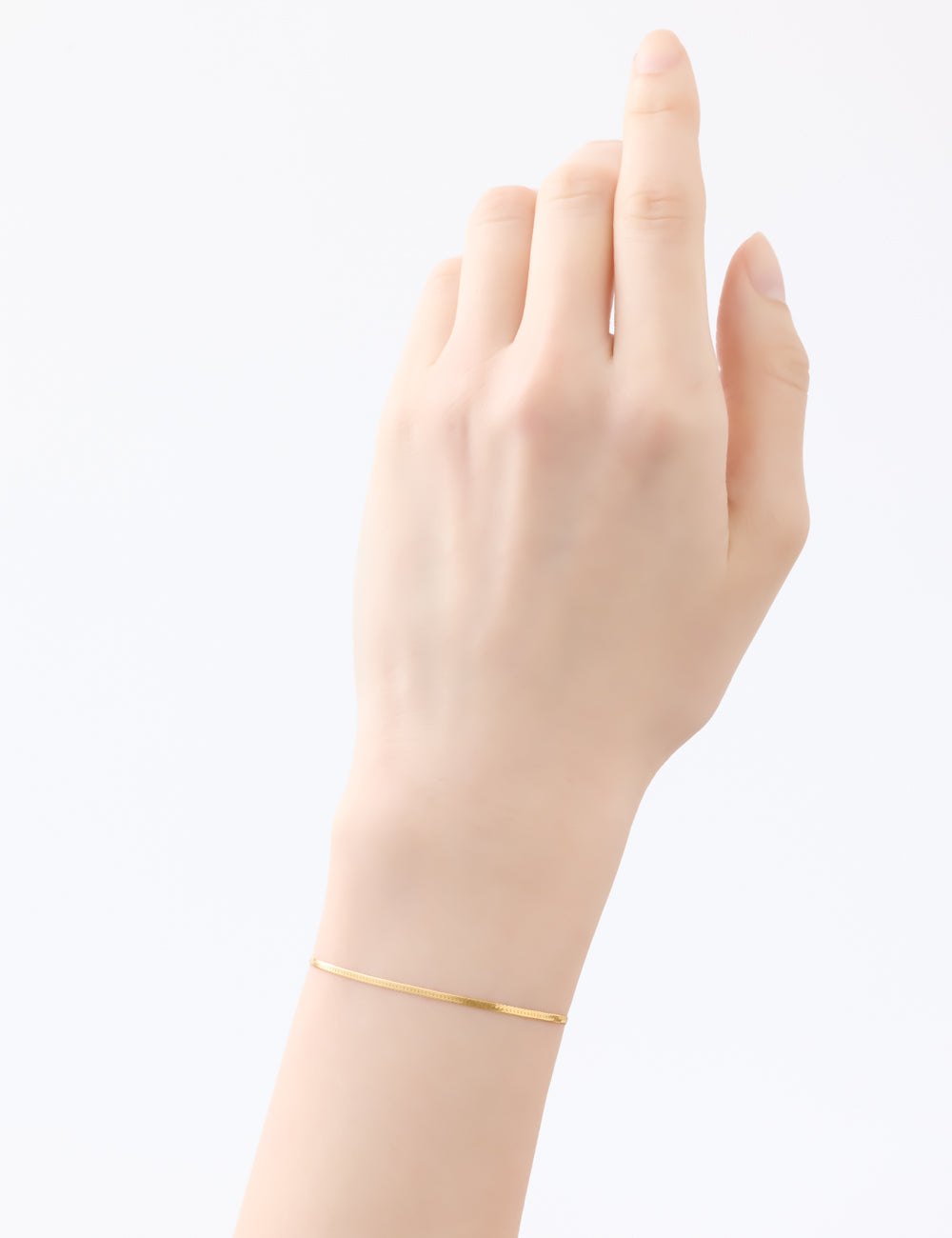 マリハ ブレスレット ヘリンボーン K18