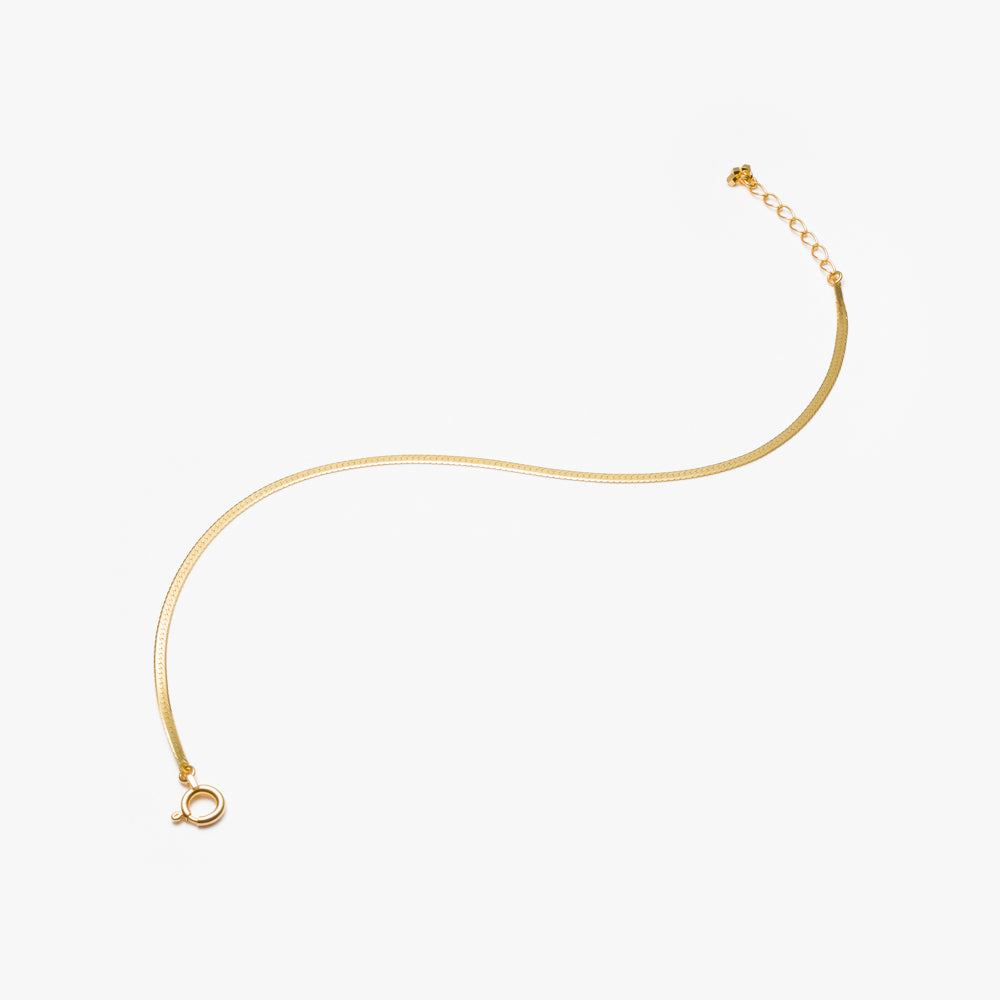 マリハ ブレスレット ヘリンボーン K18