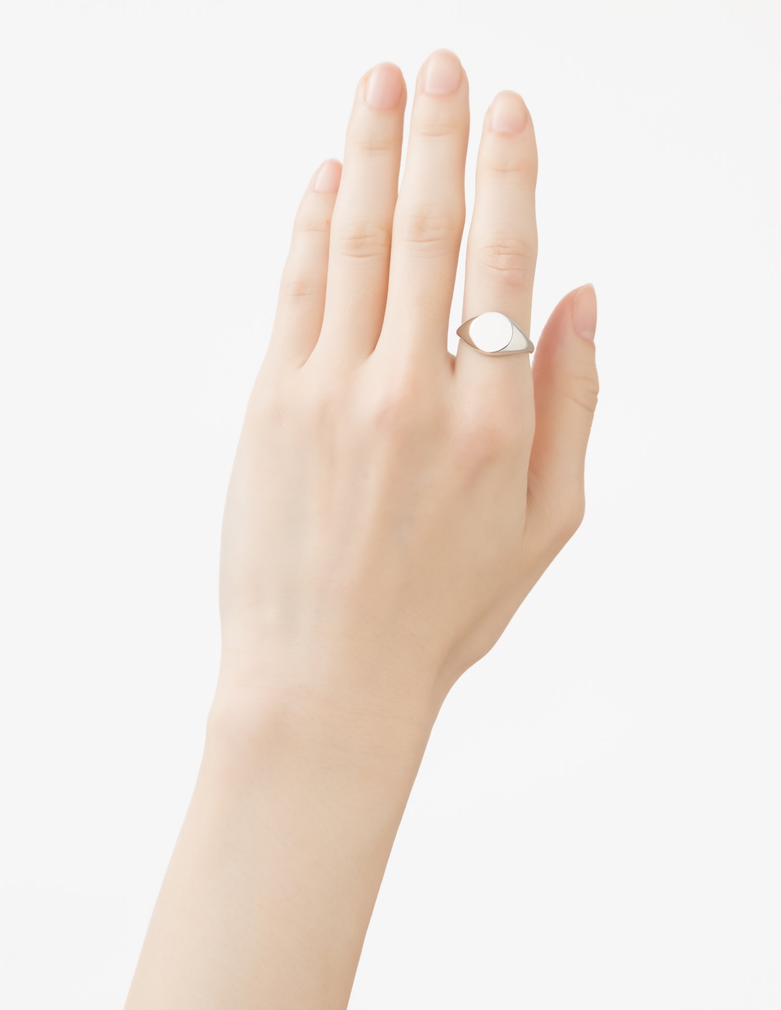 Signature Collection リング ラウンド (シルバーカラー)【SV925】