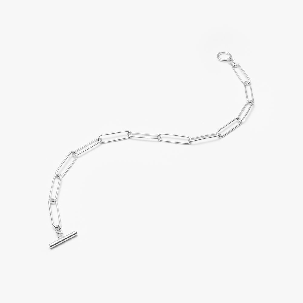 マリハ シルバー クリップチェーン ブレスレット