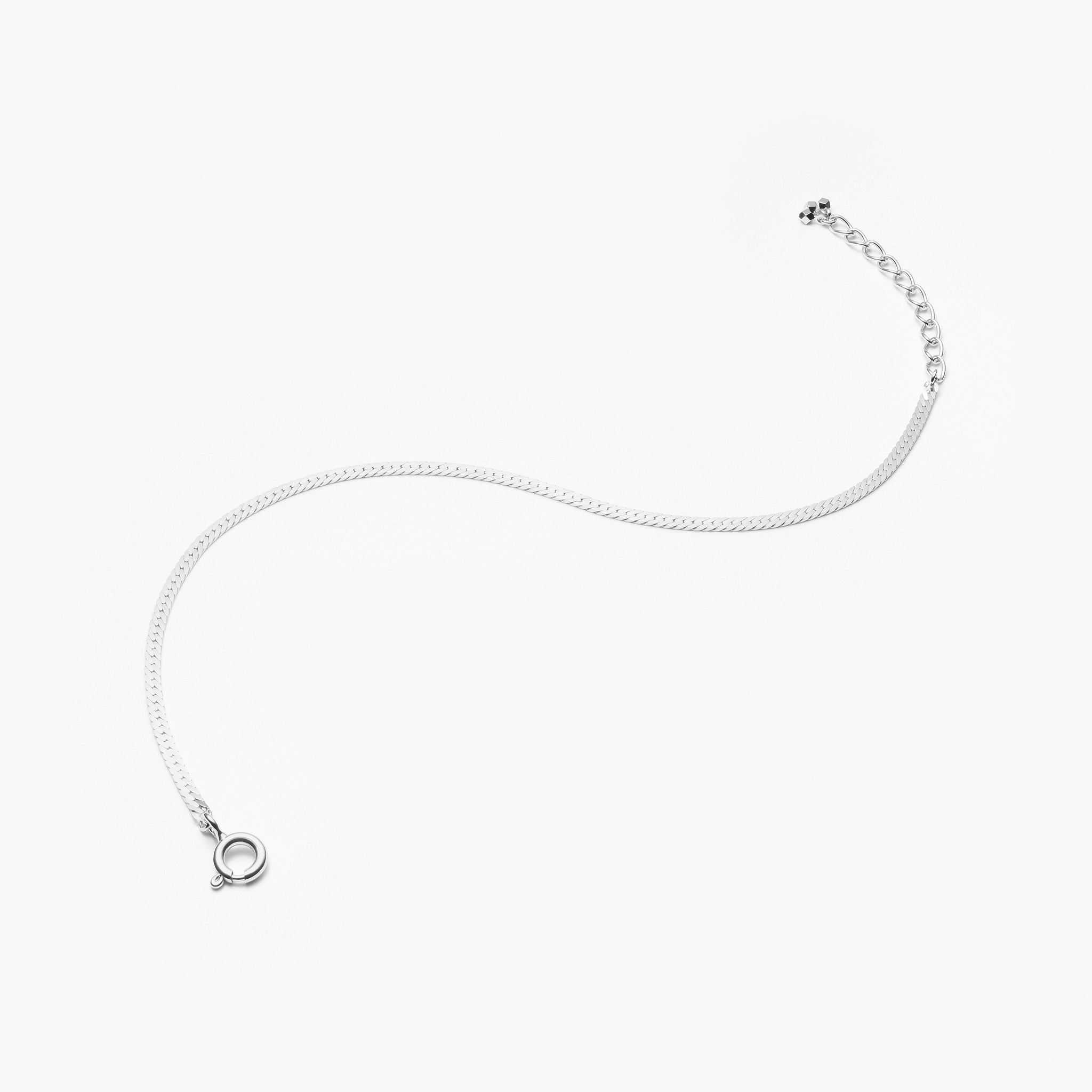 MARIHA(マリハ) Silent Rain ブレスレット ヘリンボーンチェーン 18cm