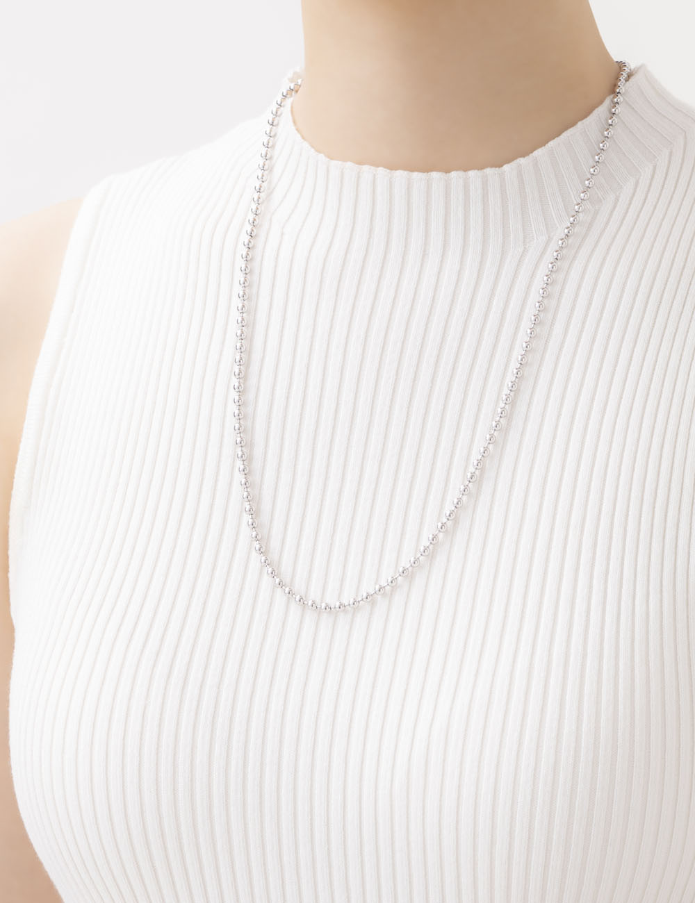 Silent Rain ネックレス ボールチェーン M 60cm【SV925】