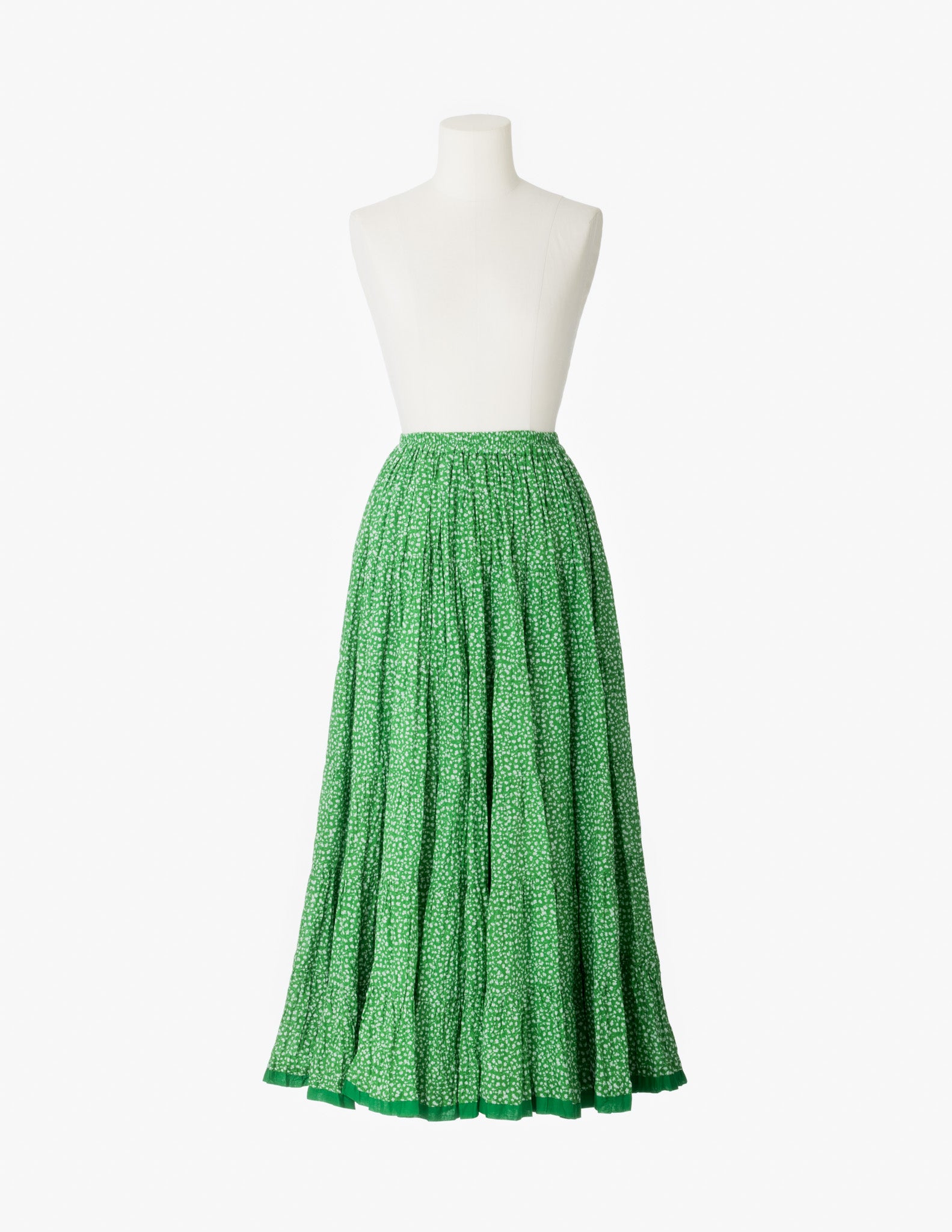 【予約】<br>草原の虹のスカート <br>Baby Daisies/Green