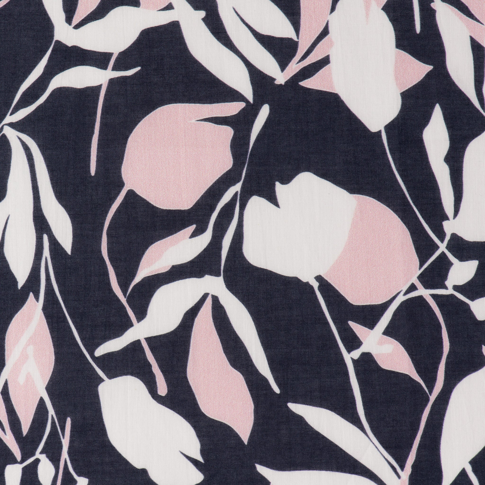 草原の虹のスカート Floating Leaves/Navy