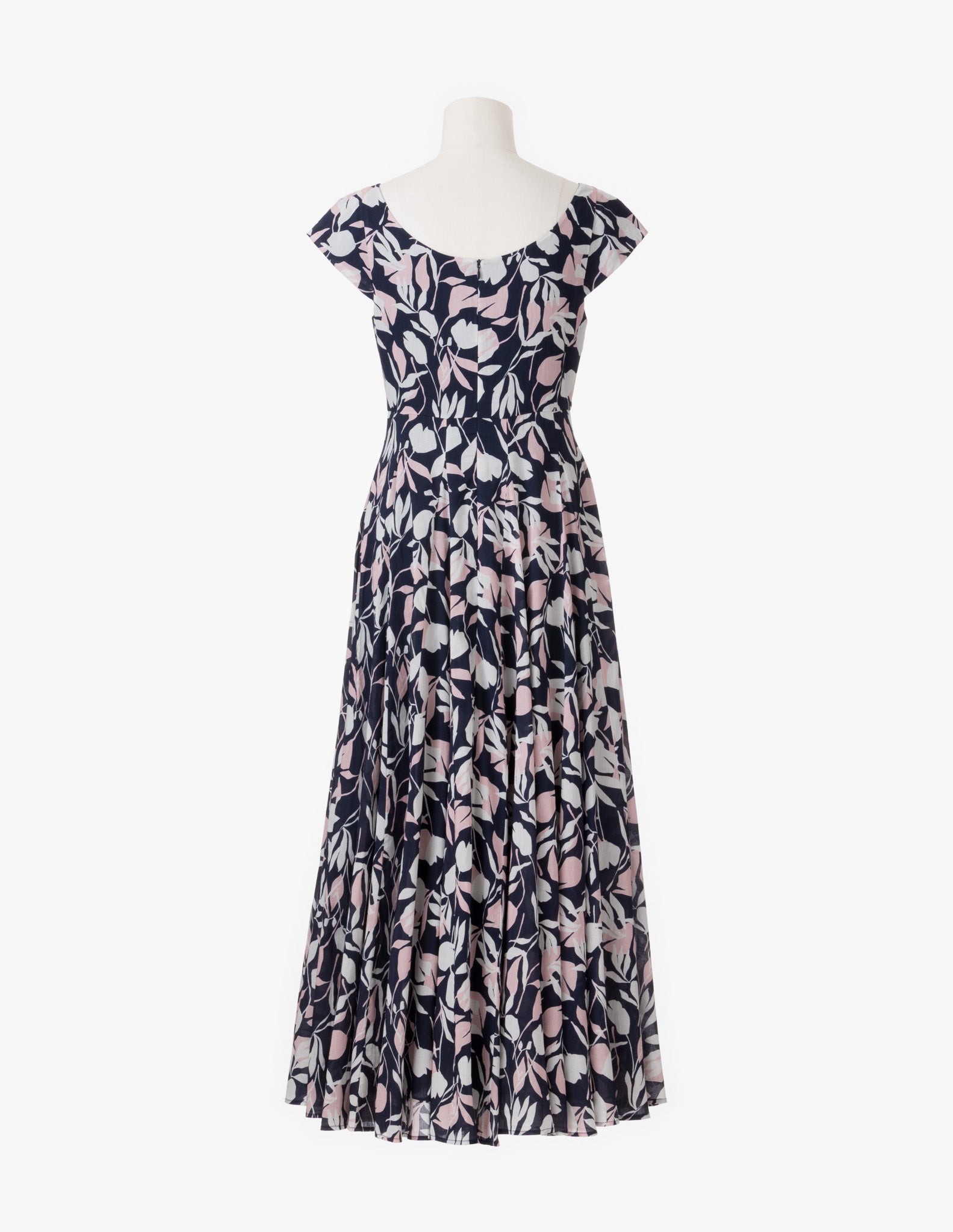 【予約】<br>月の夢のドレス Floating Leaves/Navy