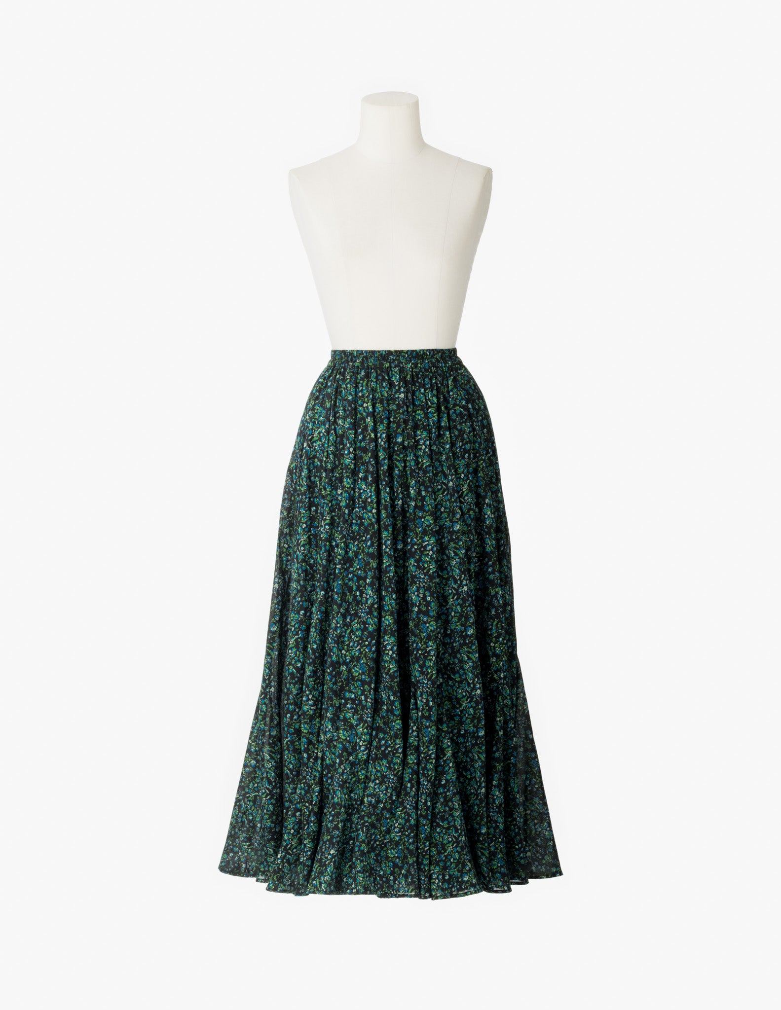 【予約】<br>月影のスカート <br>Blossom Song/Blue&Black