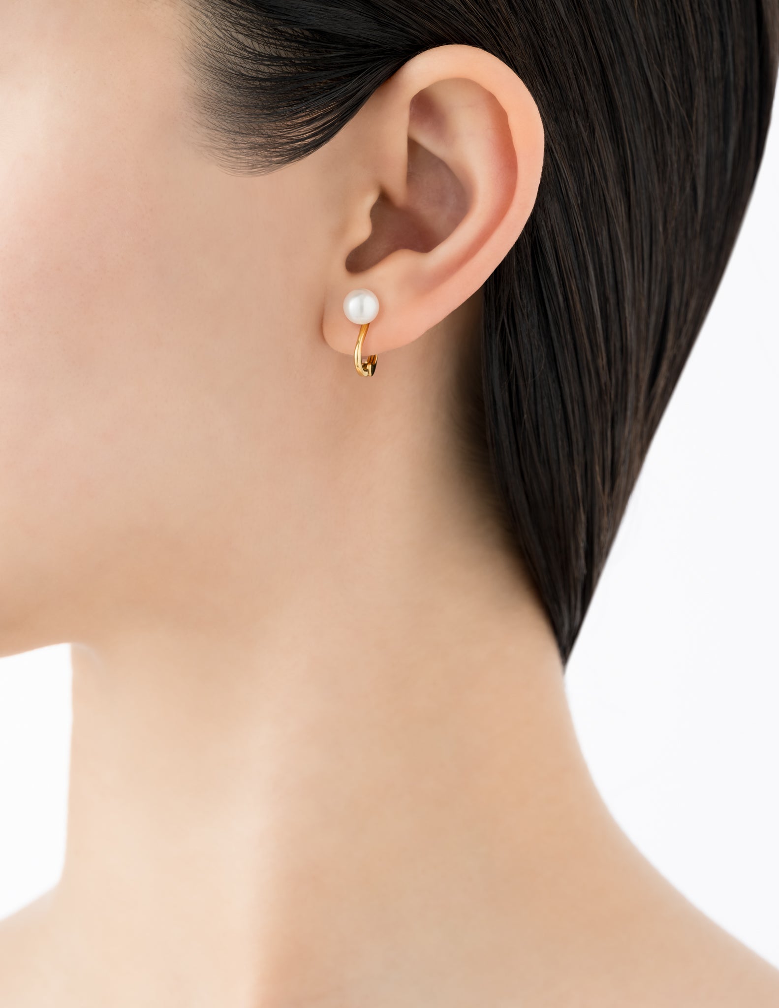 月の夢 イヤリング L【SV925】