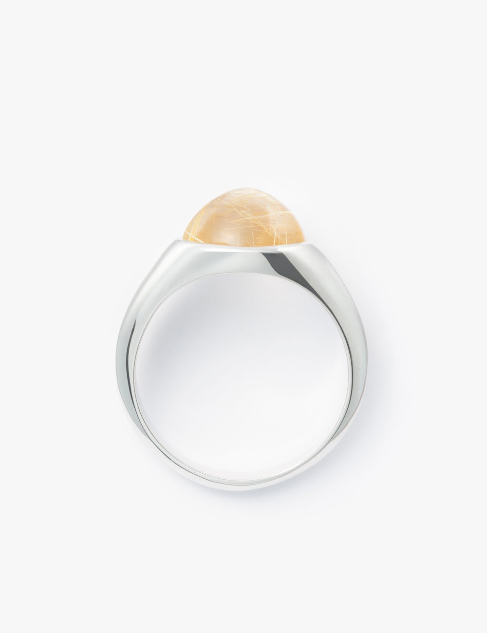 マリハ リング 天然石 ゴールドルチルクォーツ