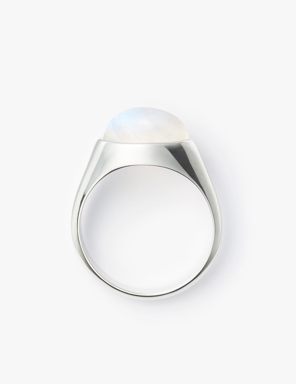 マリハ リング 天然石 レインボームーンストーン