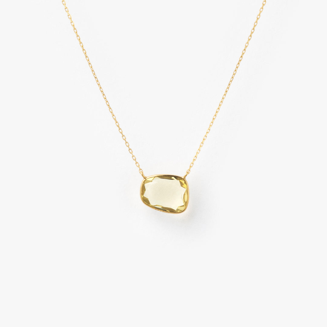 MARIHA(マリハ) Organic Gems ネックレス M レモンクォーツ K18 天然石 