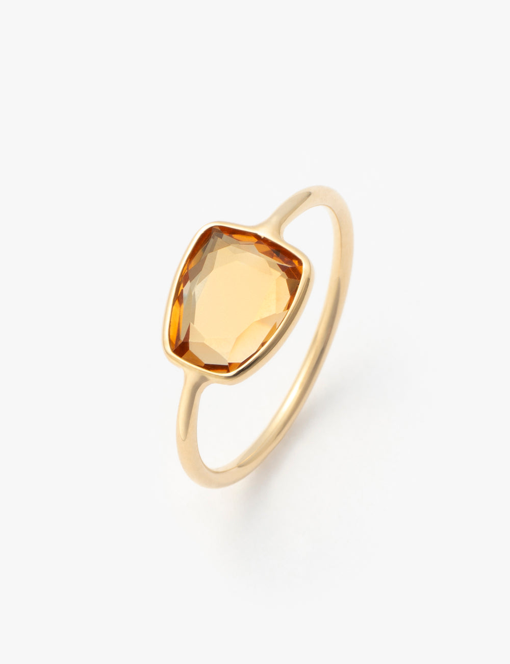 マリハ リング 天然石 シトリン