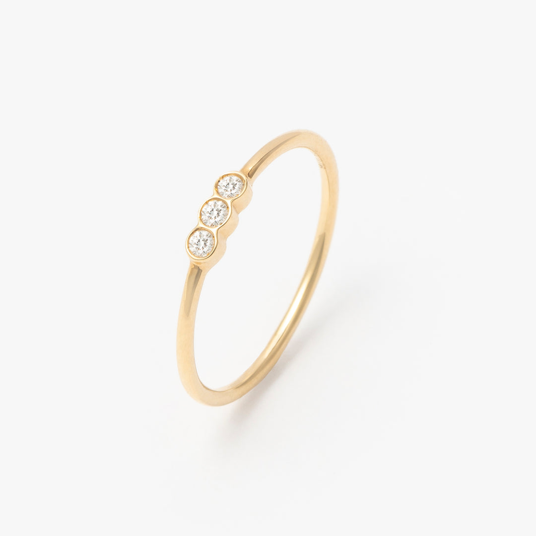 マリハ リング 願い星 K18