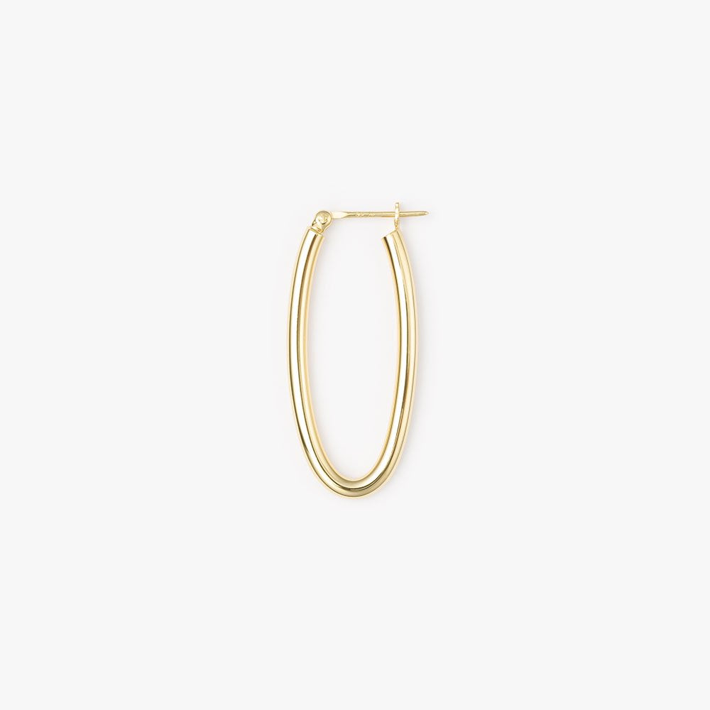 マリハ フープピアス オーバル Innocent Light ゴールドカラー