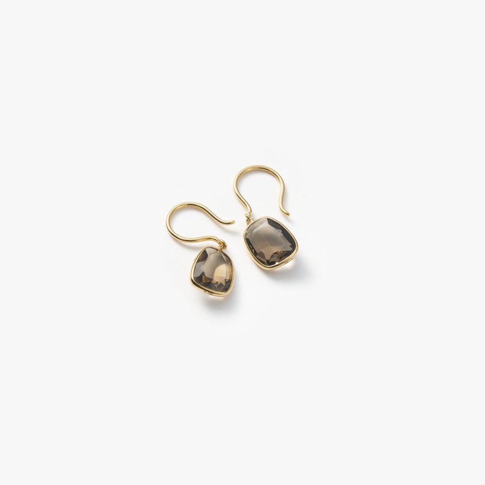 MARIHA(マリハ) Organic Gems ピアス スモーキークォーツ S K18 天然石 