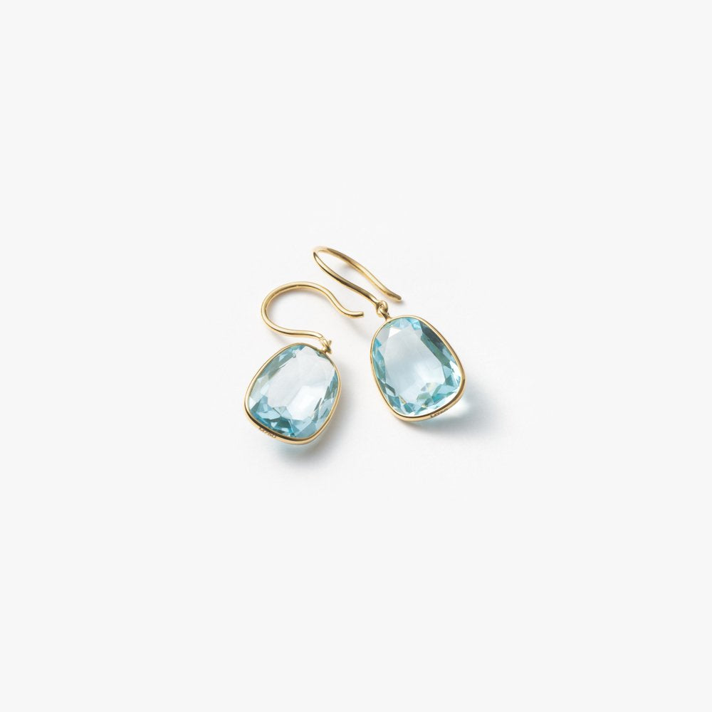 MARIHA(マリハ) Organic Gems ピアス スカイブルートパーズ M K18 天然石 ジュエリー